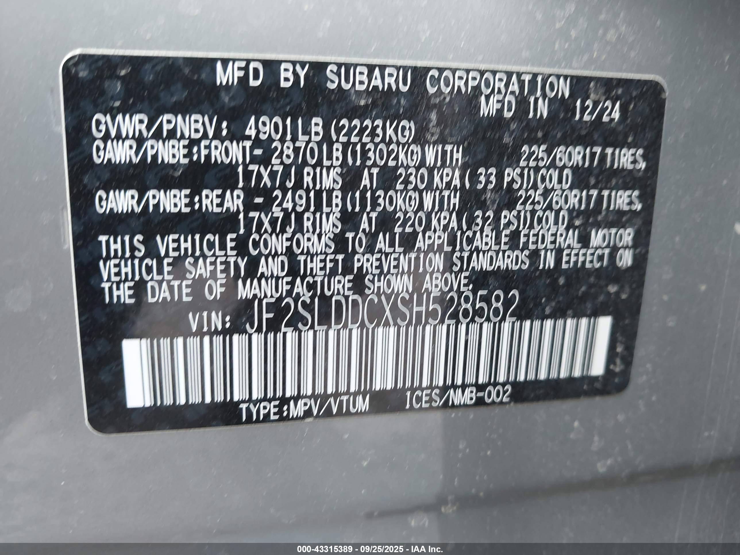 SUBARU FORESTER image 9