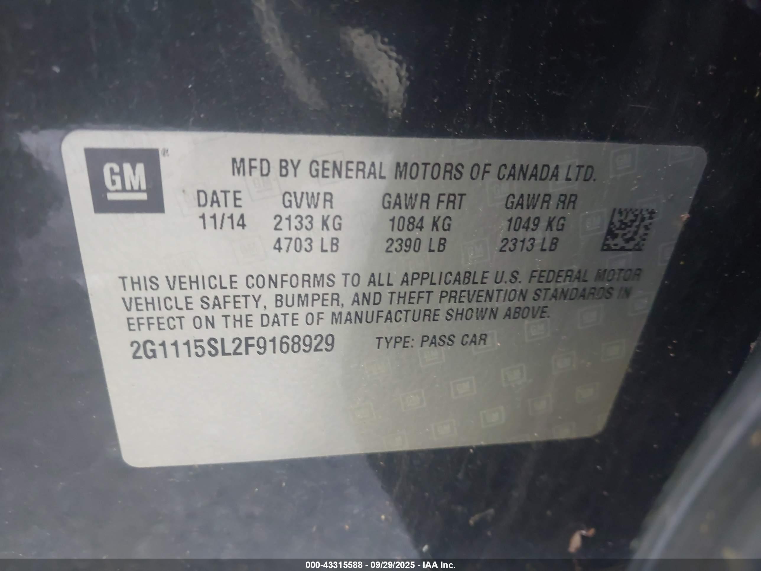 CHEVROLET IMPALA image 9