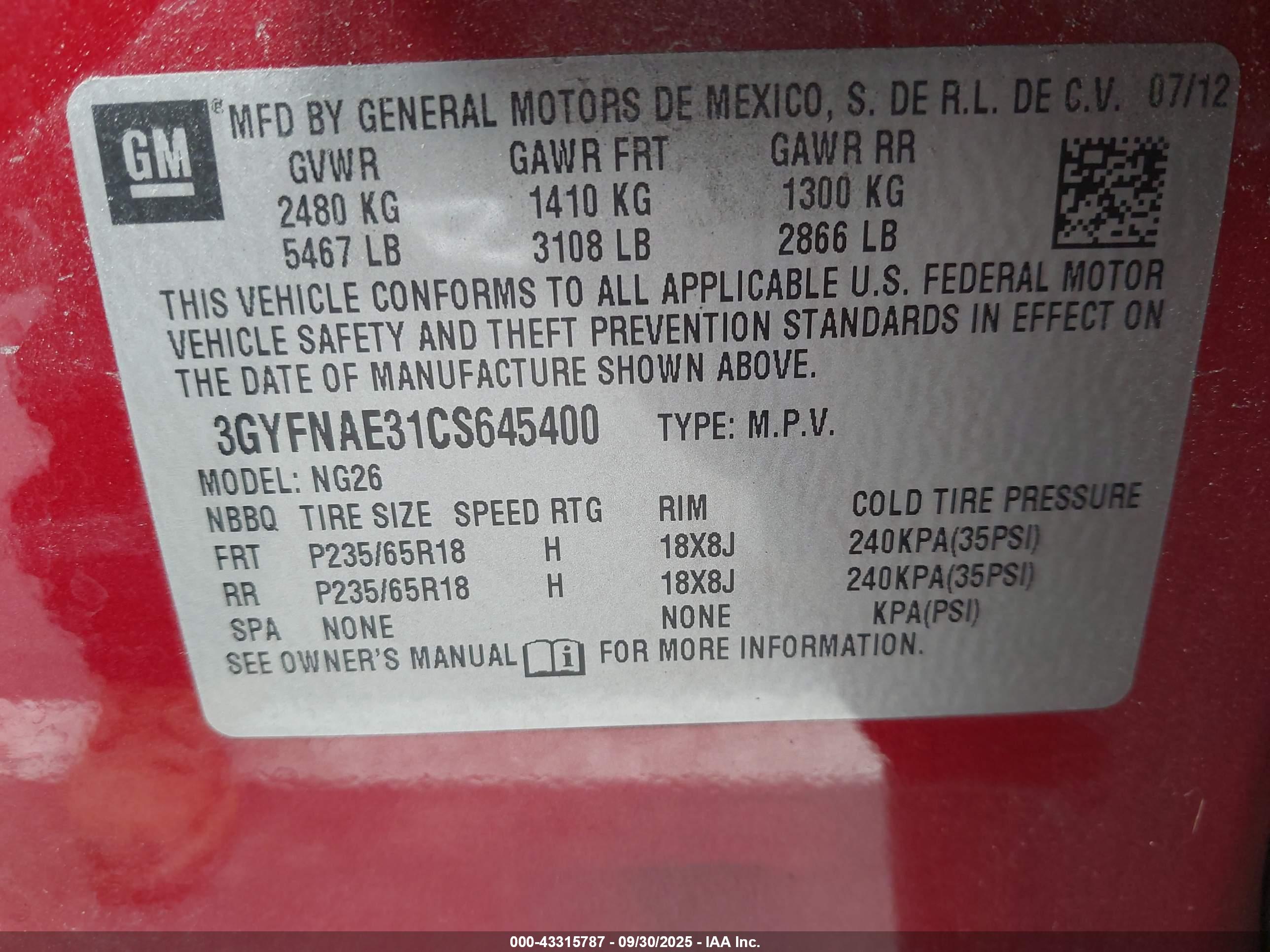 CADILLAC SRX image 9