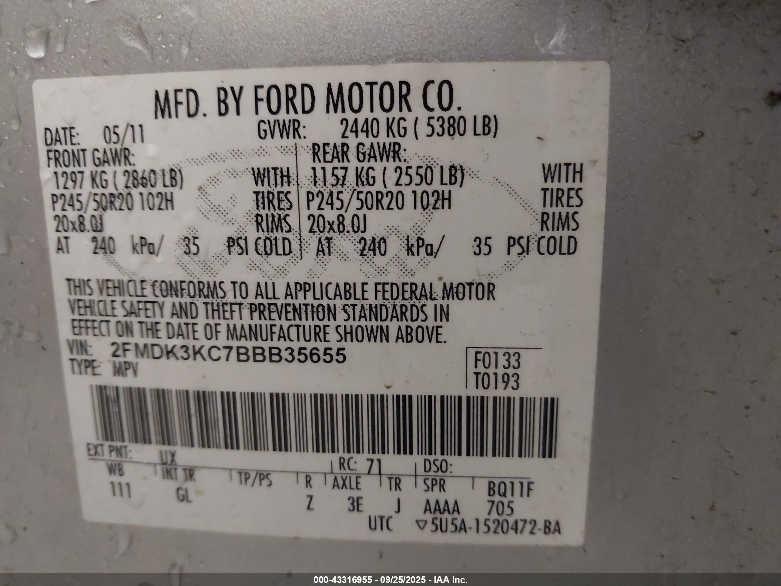 FORD EDGE image 9