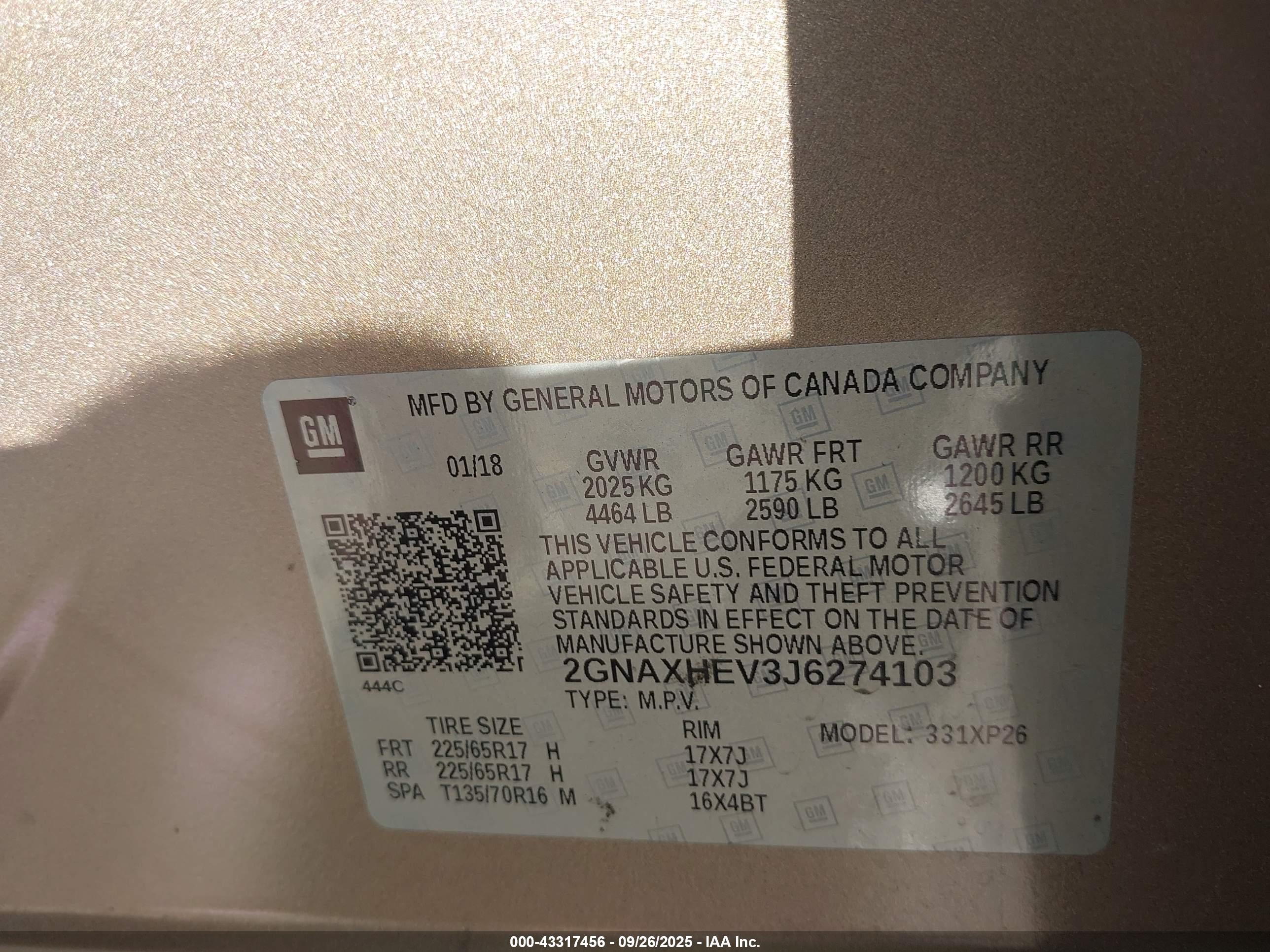 CHEVROLET EQUINOX image 9