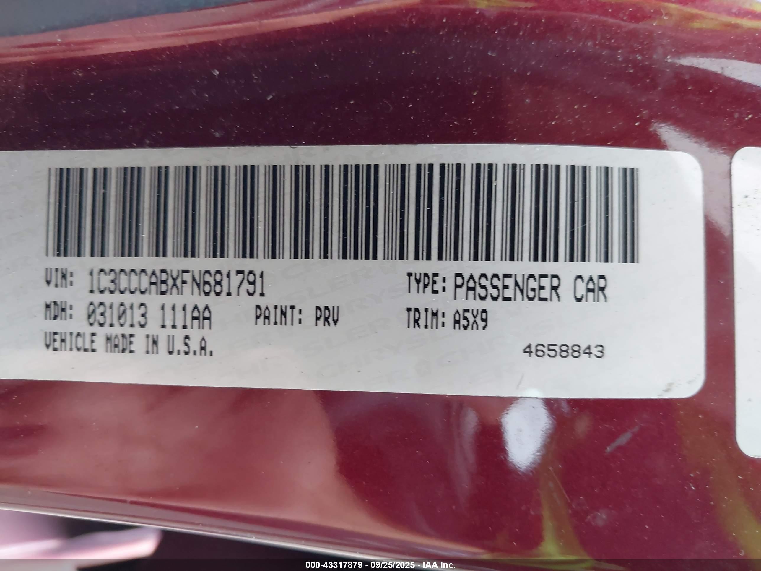 CHRYSLER 200 image 9