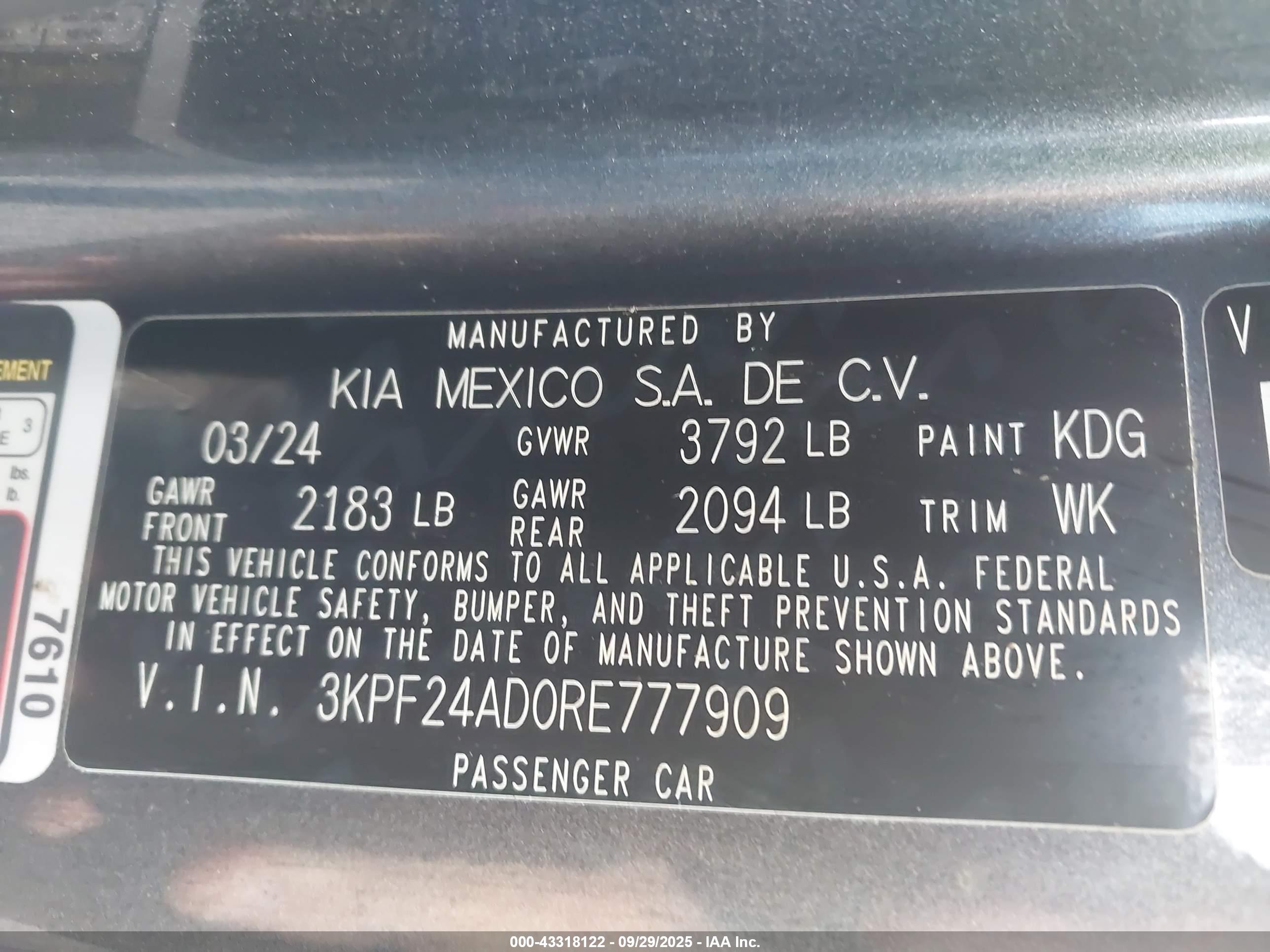 KIA FORTE image 9