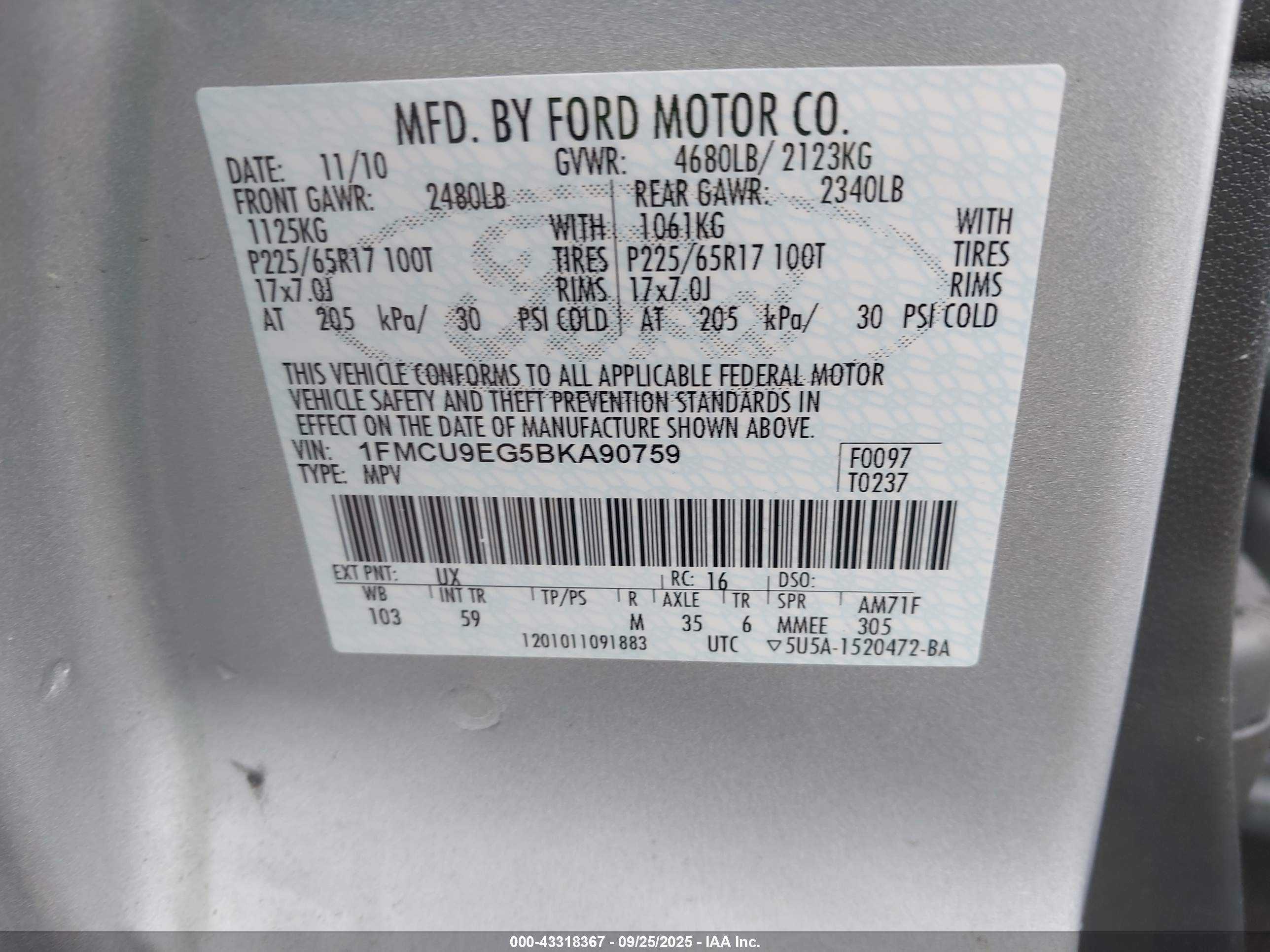 FORD ESCAPE image 9