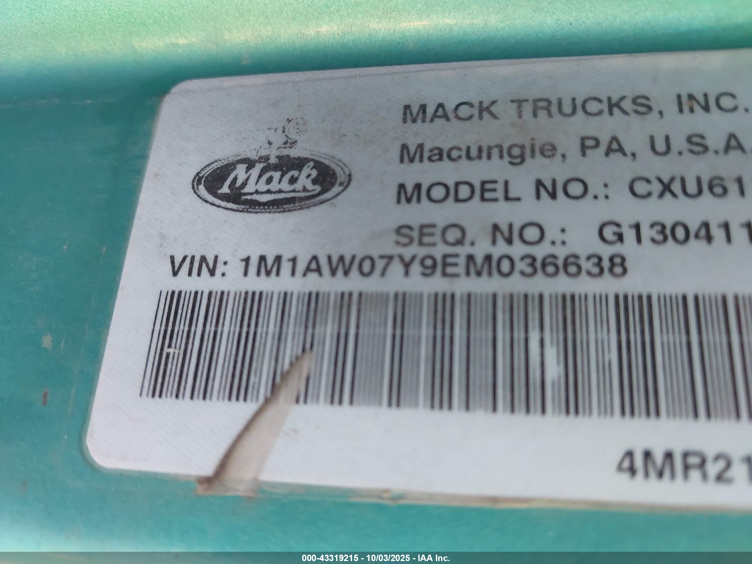 MACK 600 image 9