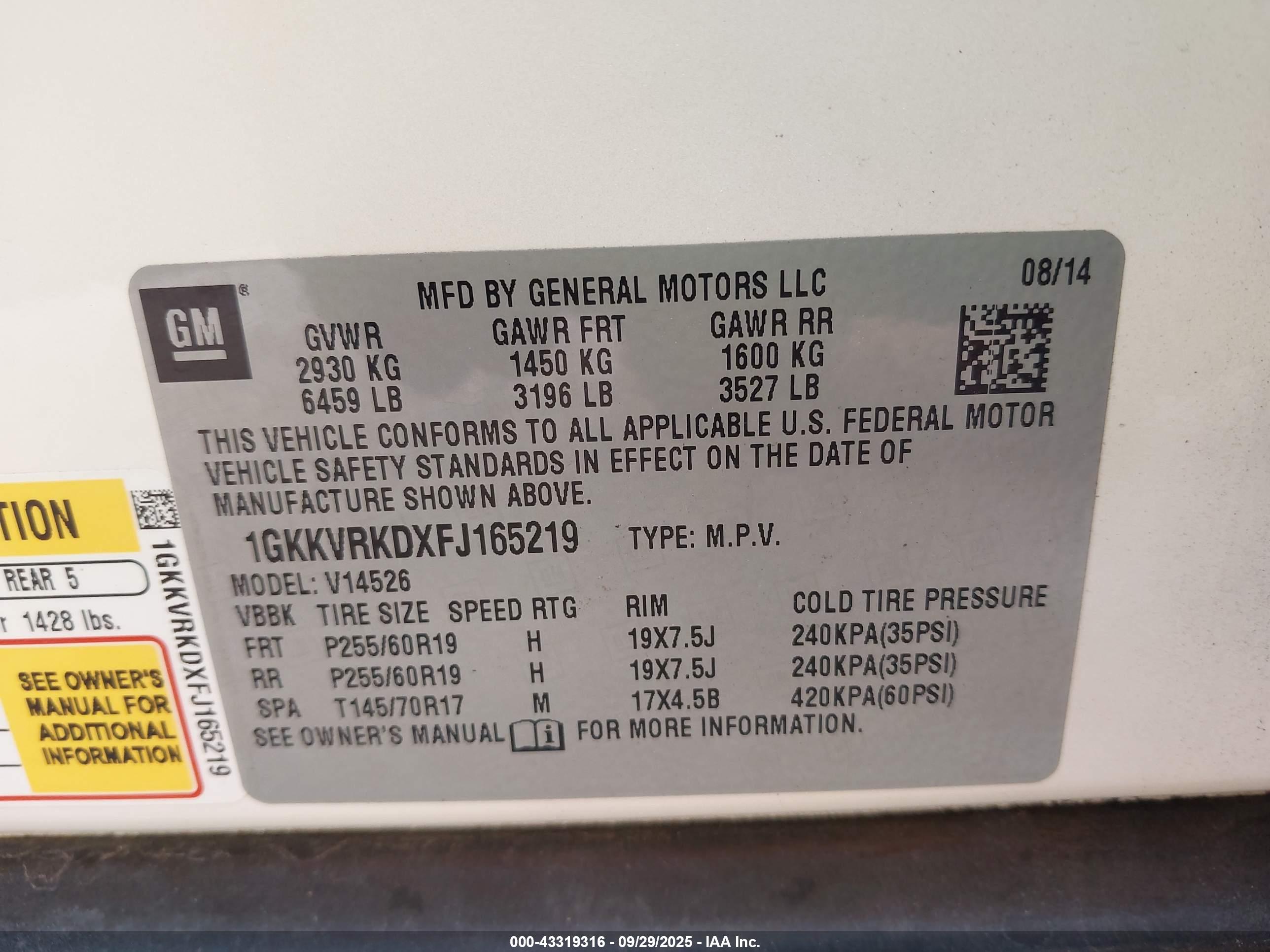 GMC ACADIA image 9