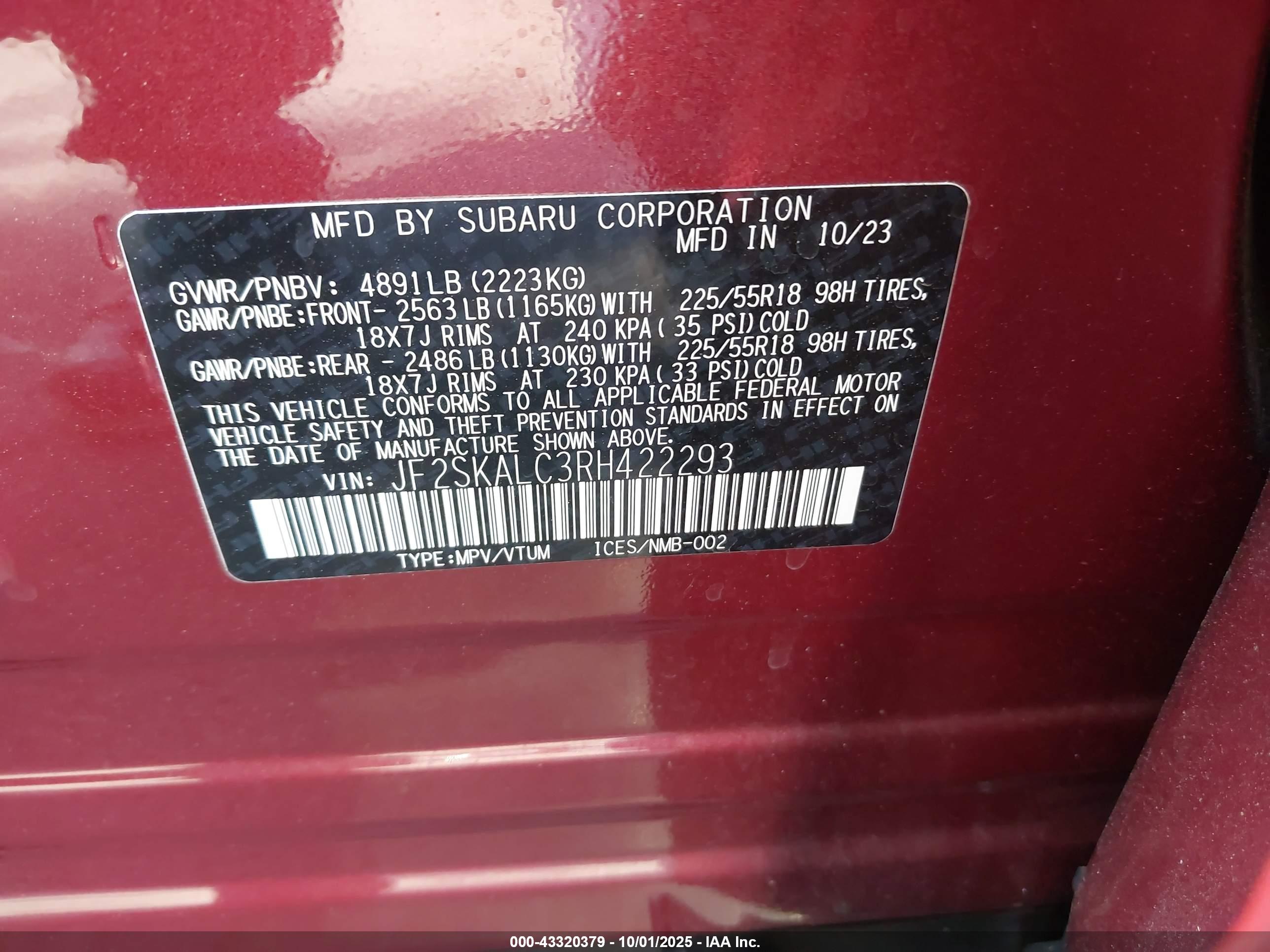 SUBARU FORESTER image 9