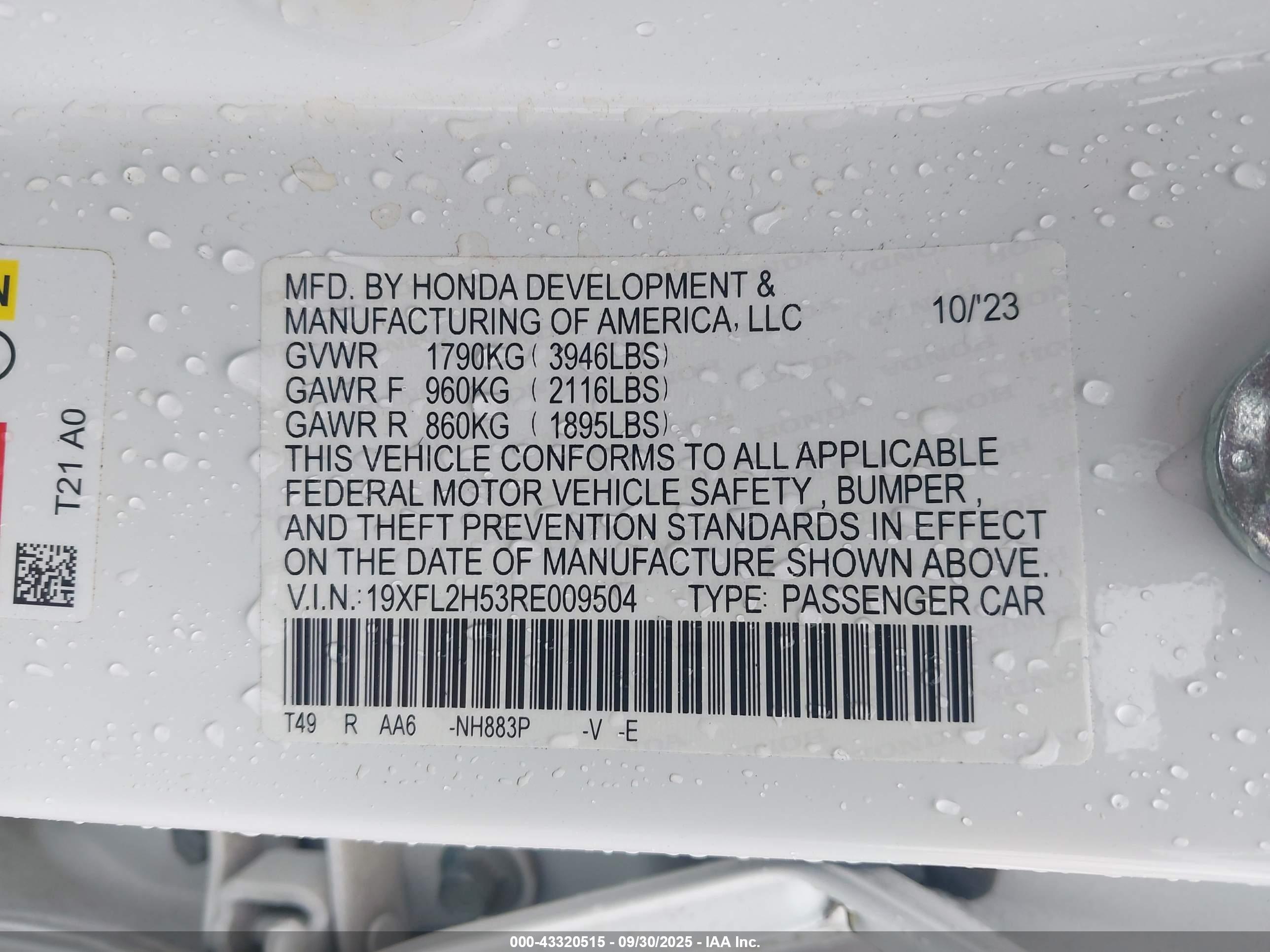HONDA CIVIC image 9