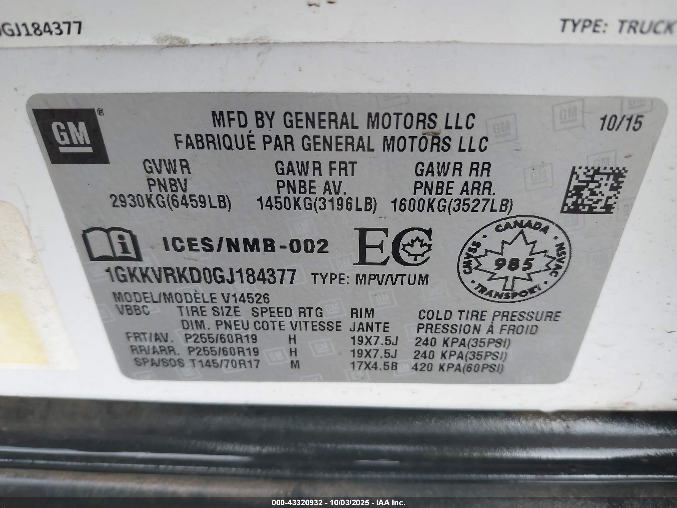 GMC ACADIA image 9