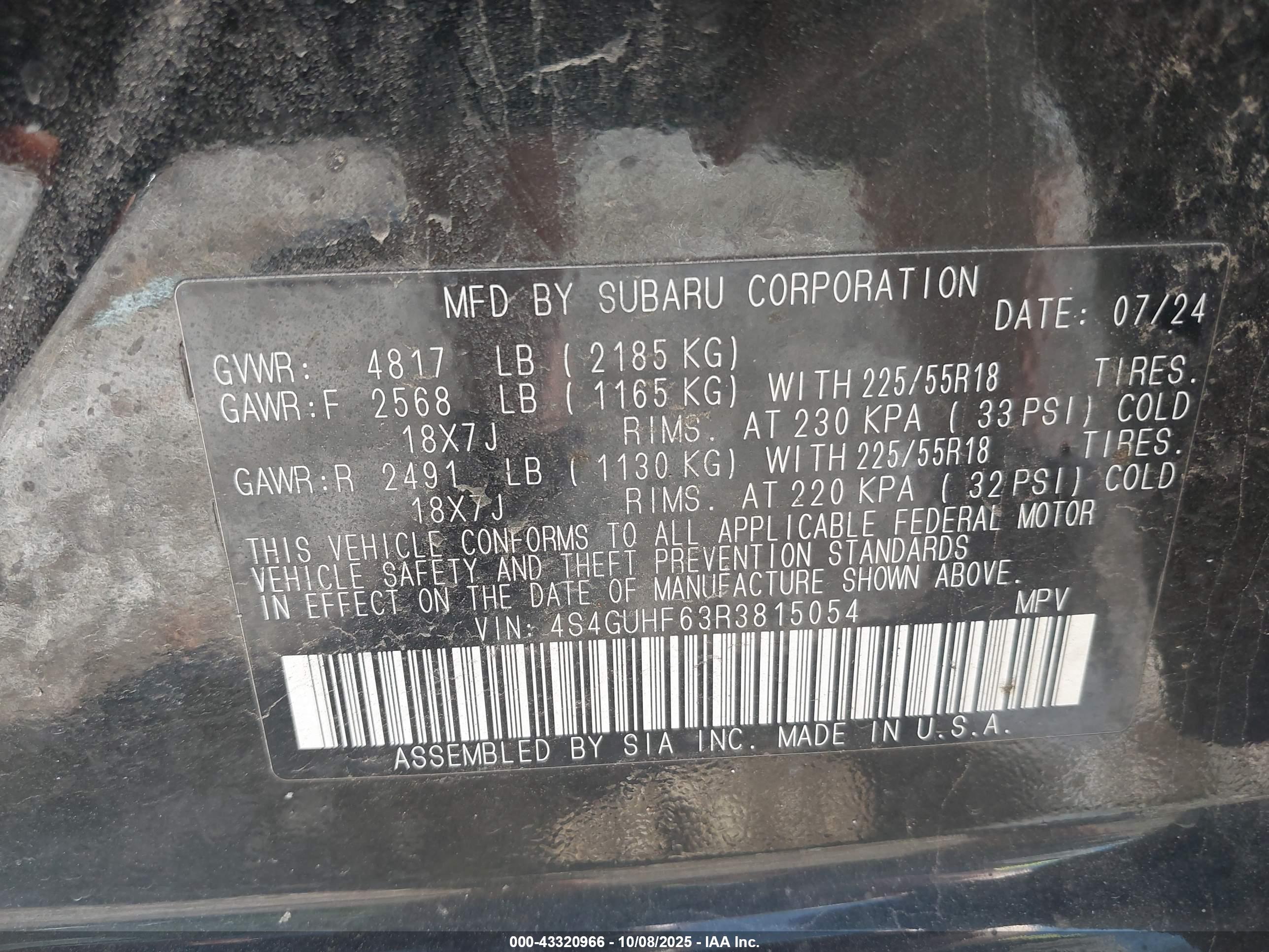 SUBARU CROSSTREK image 9