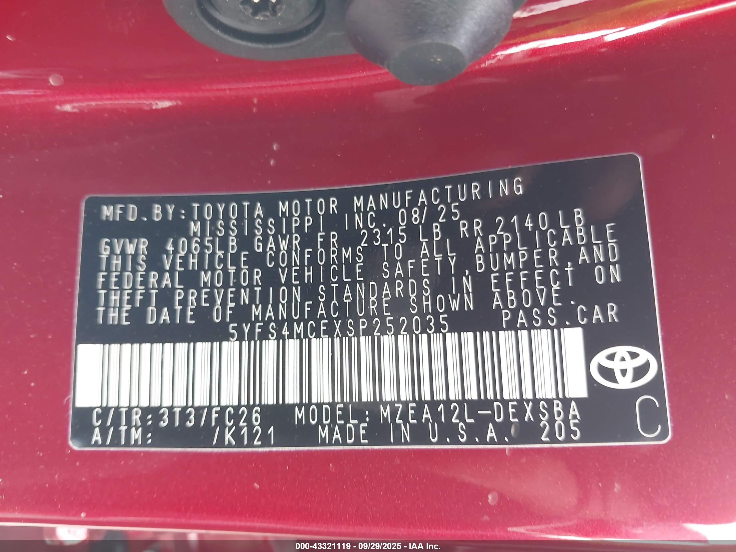 TOYOTA COROLLA image 9