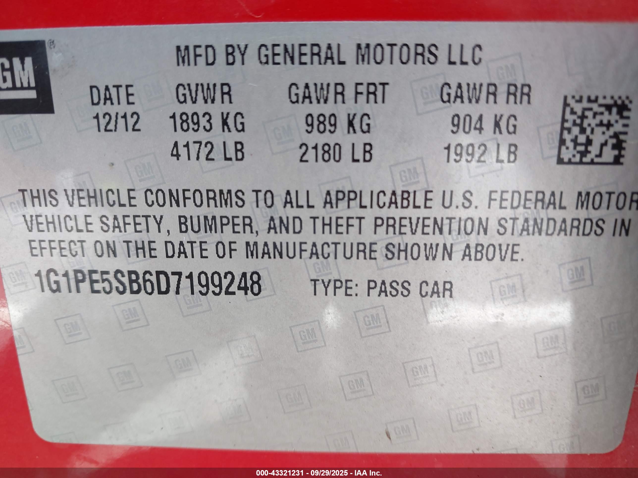 CHEVROLET CRUZE image 9