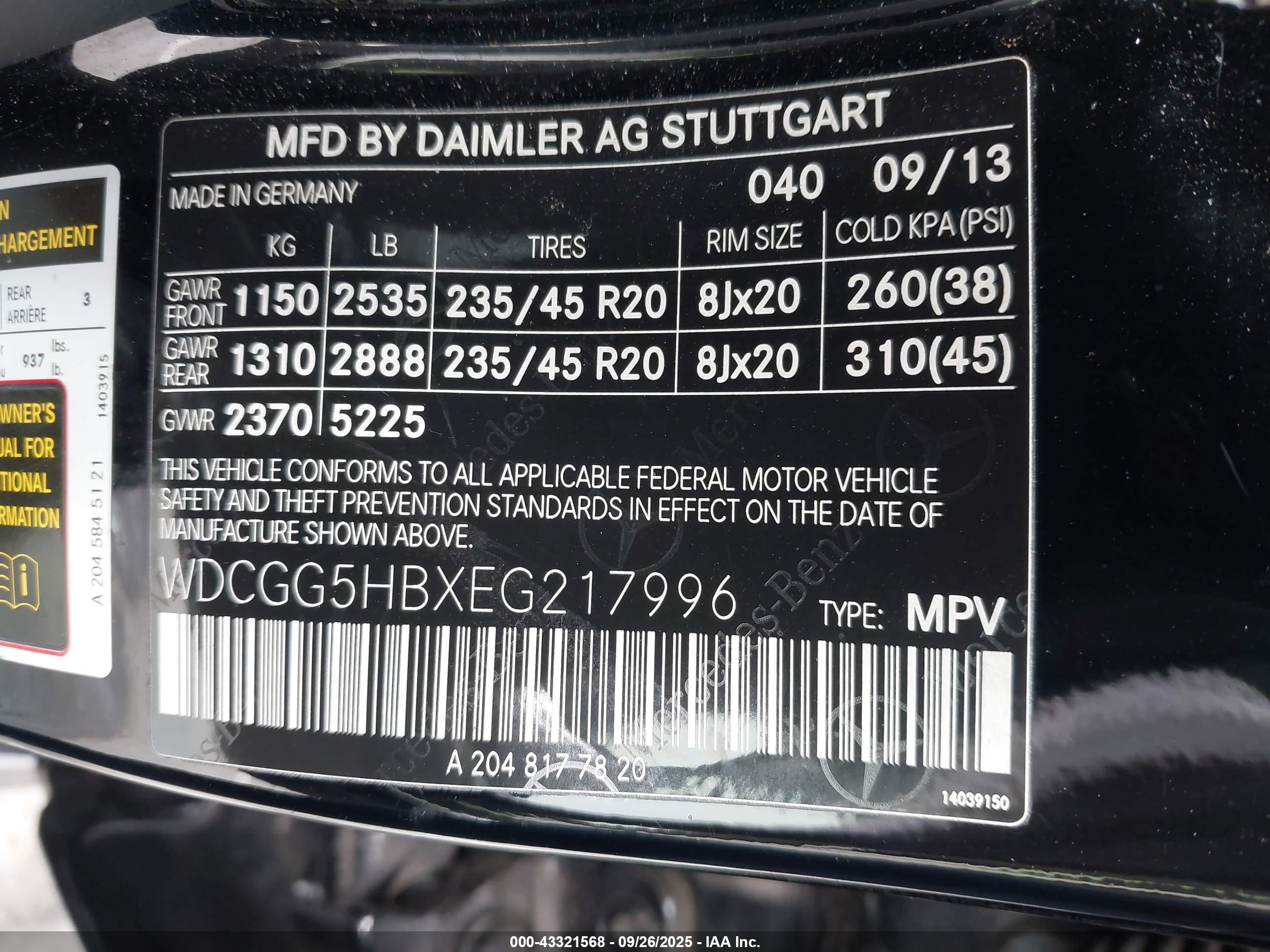 MERCEDES-BENZ GLK image 9