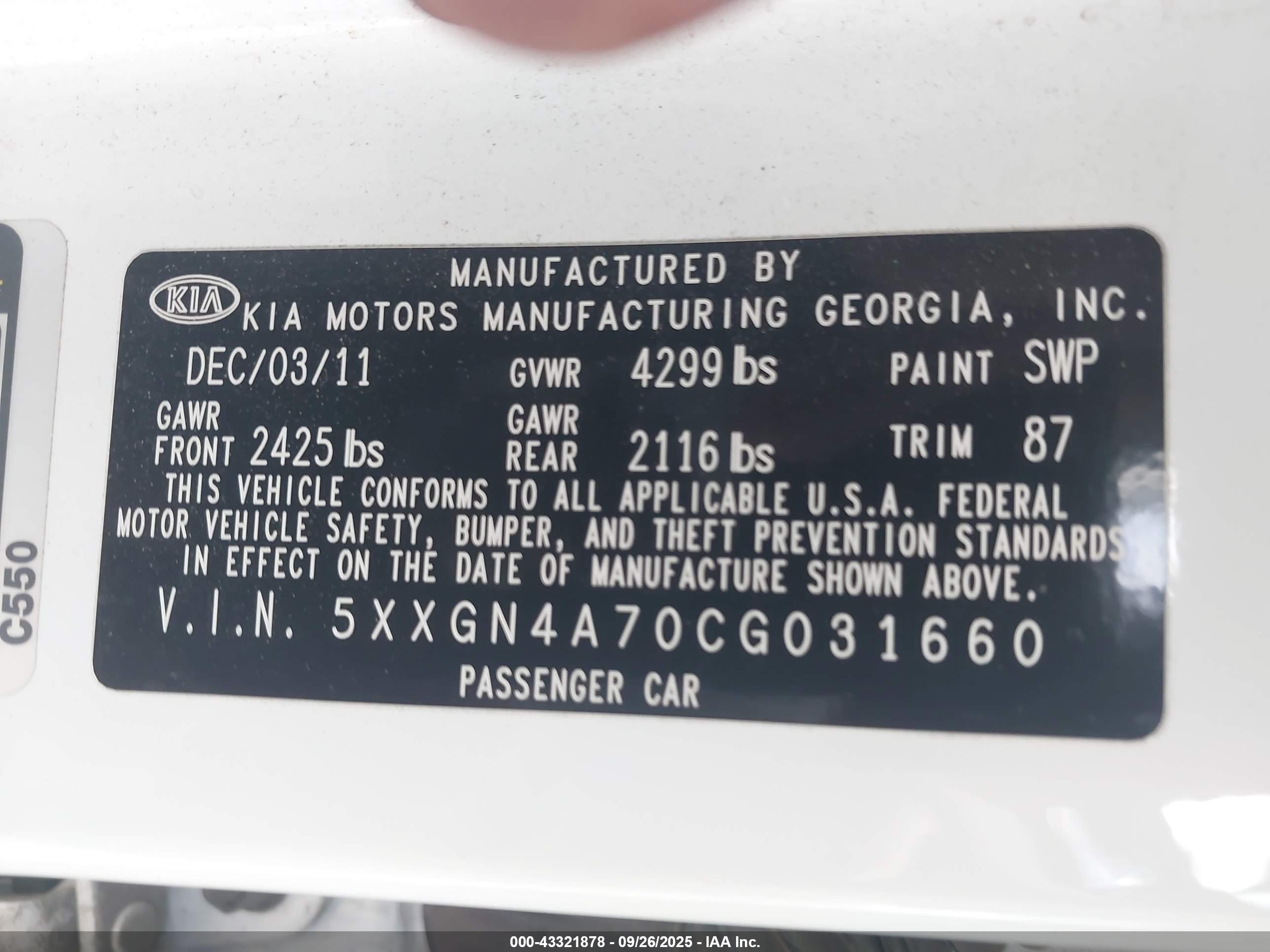 KIA OPTIMA image 9