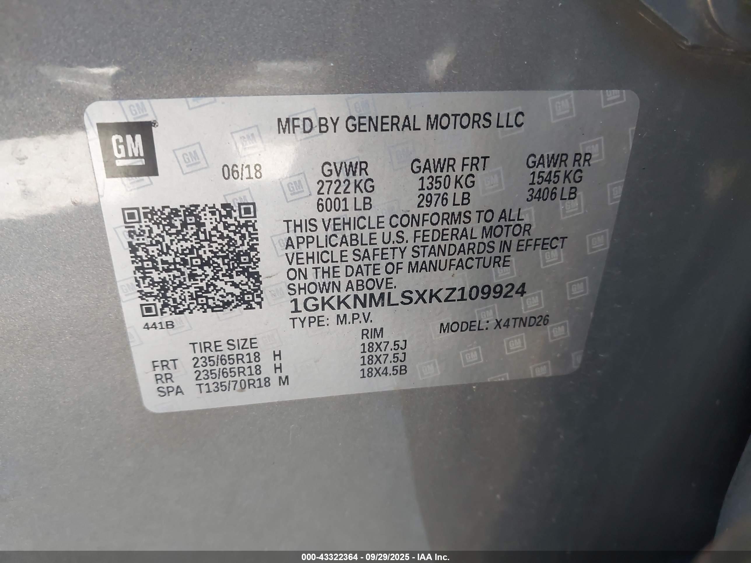 GMC ACADIA image 9