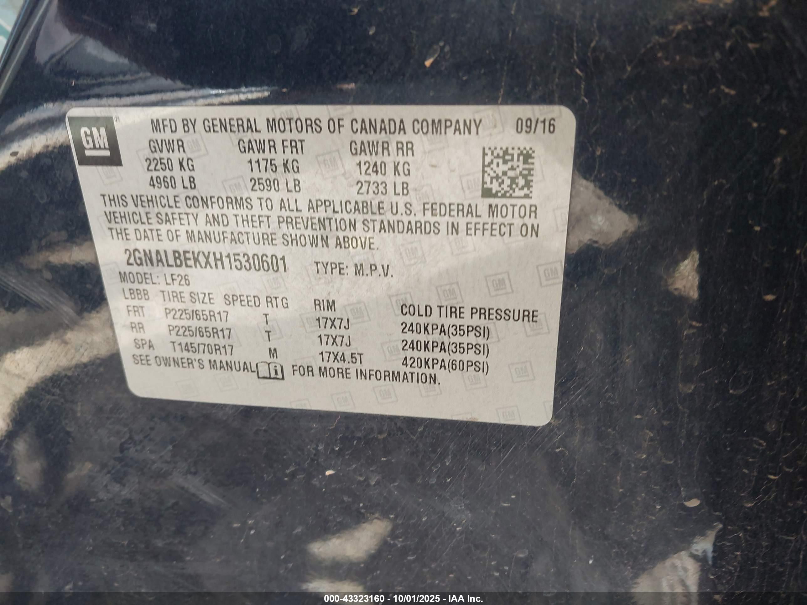 CHEVROLET EQUINOX image 9