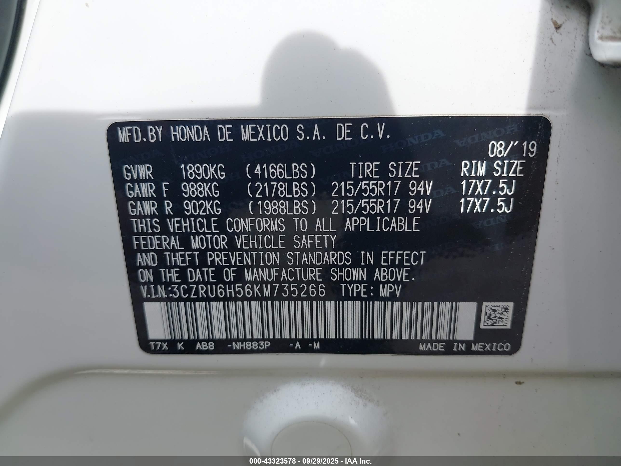 HONDA HR-V image 9
