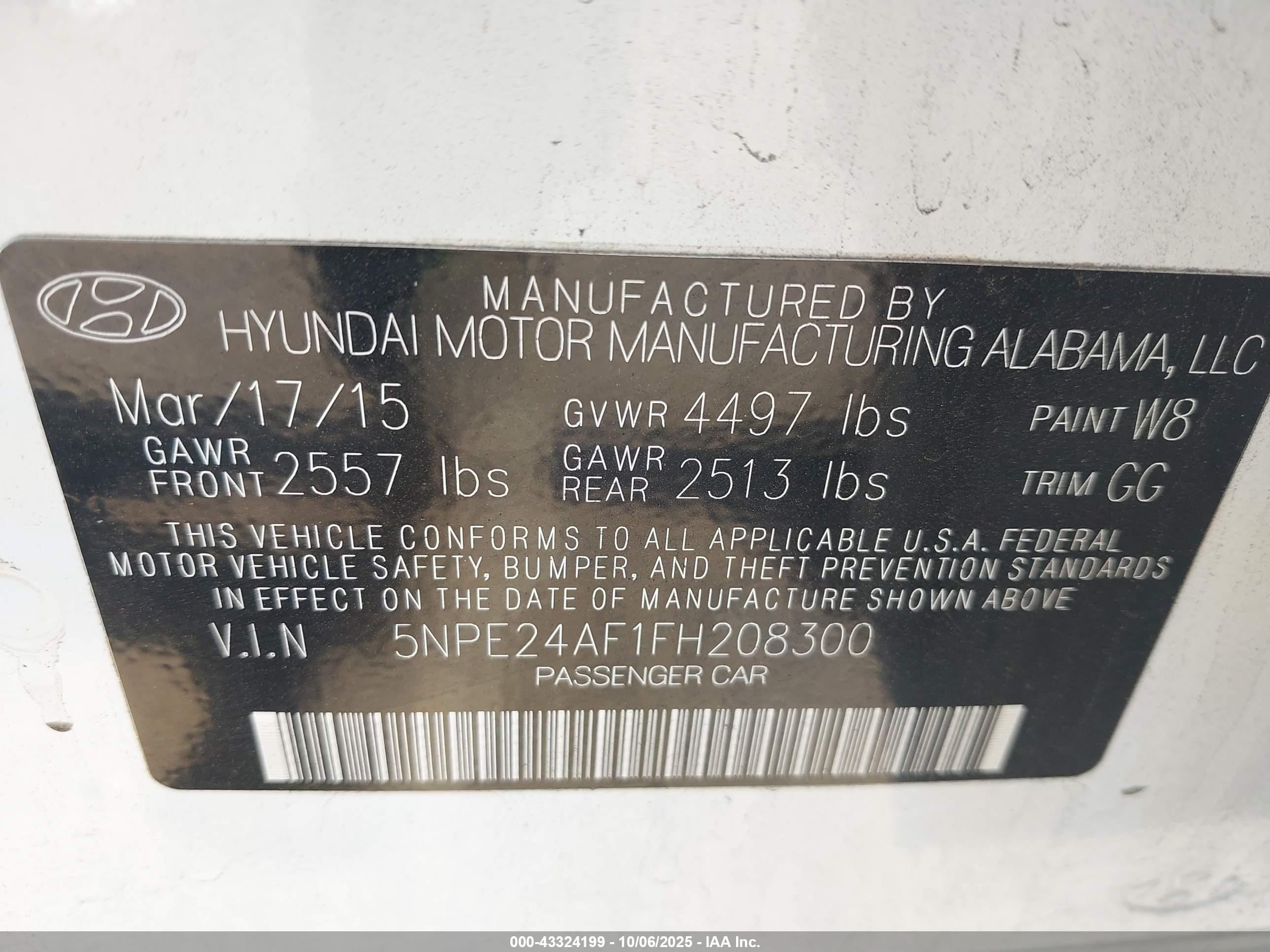 HYUNDAI SONATA image 9
