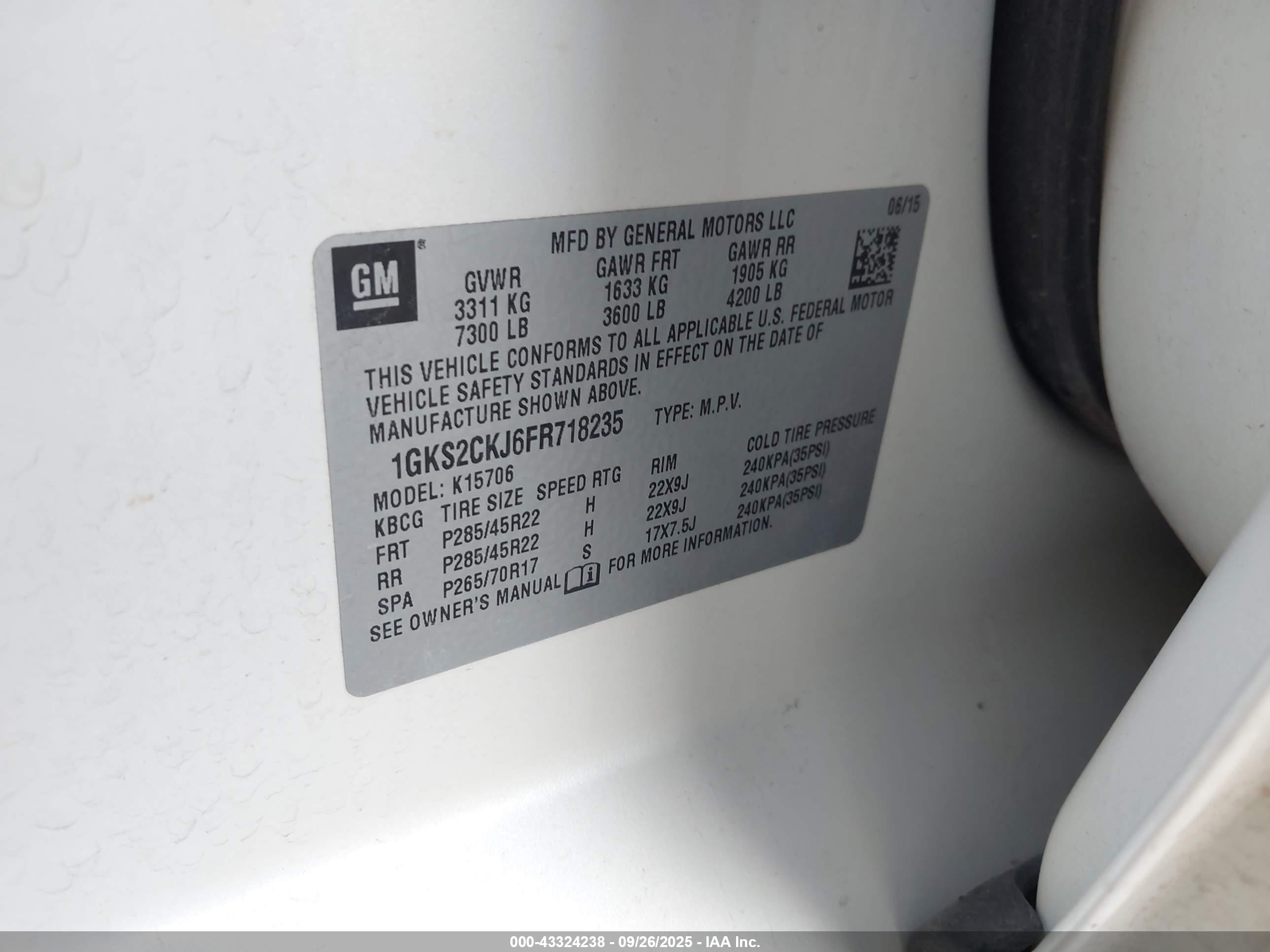 GMC YUKON image 9