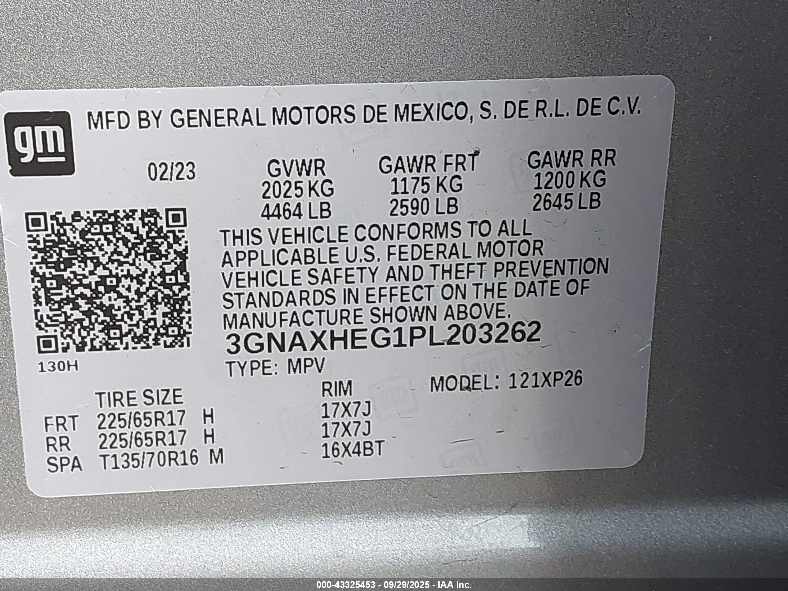 CHEVROLET EQUINOX image 9