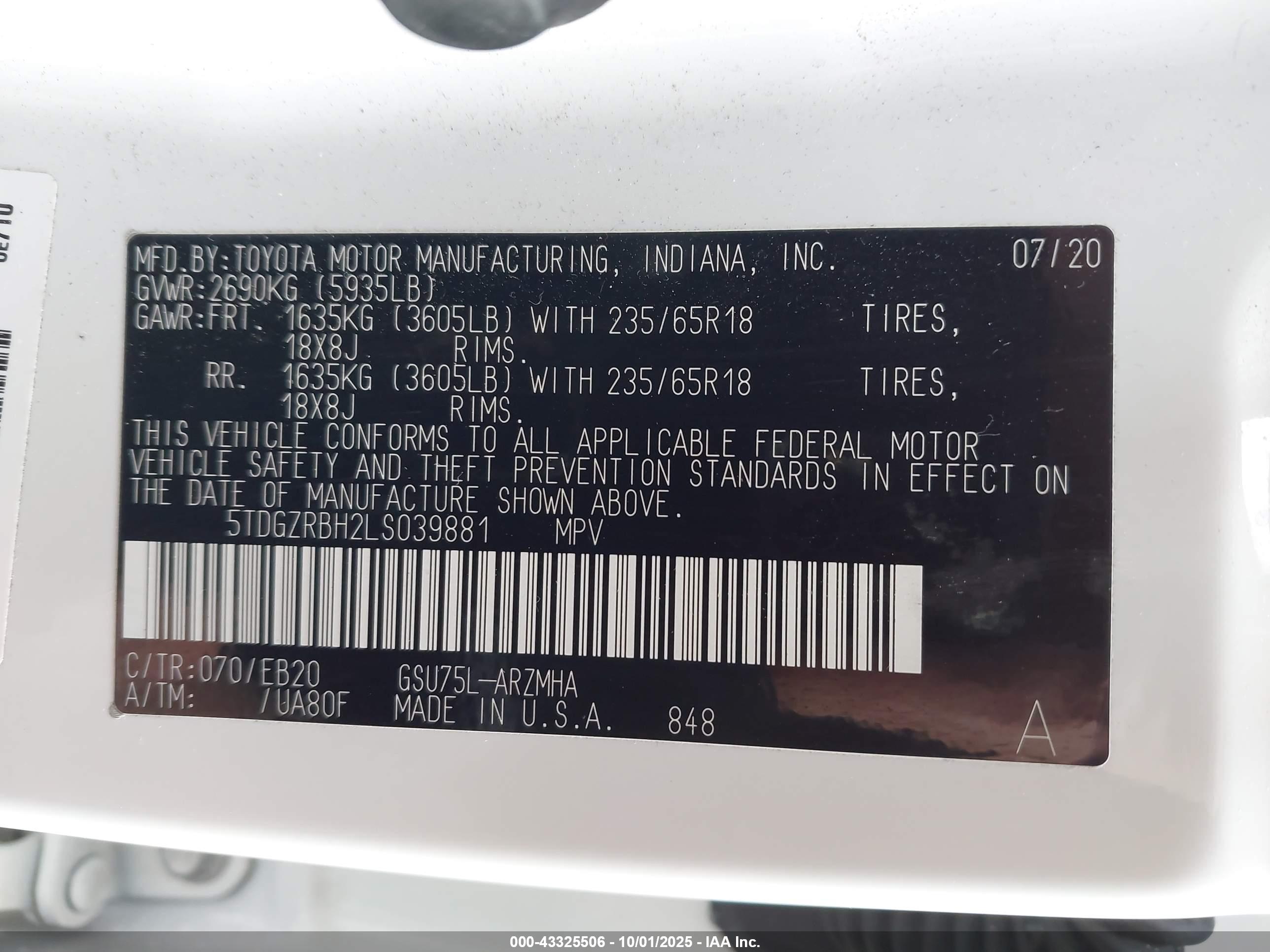 TOYOTA HIGHLANDER image 9