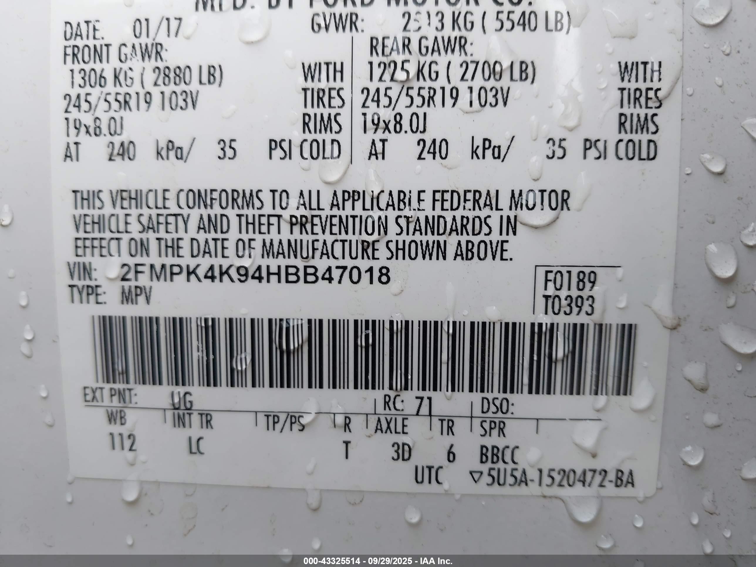 FORD EDGE image 9