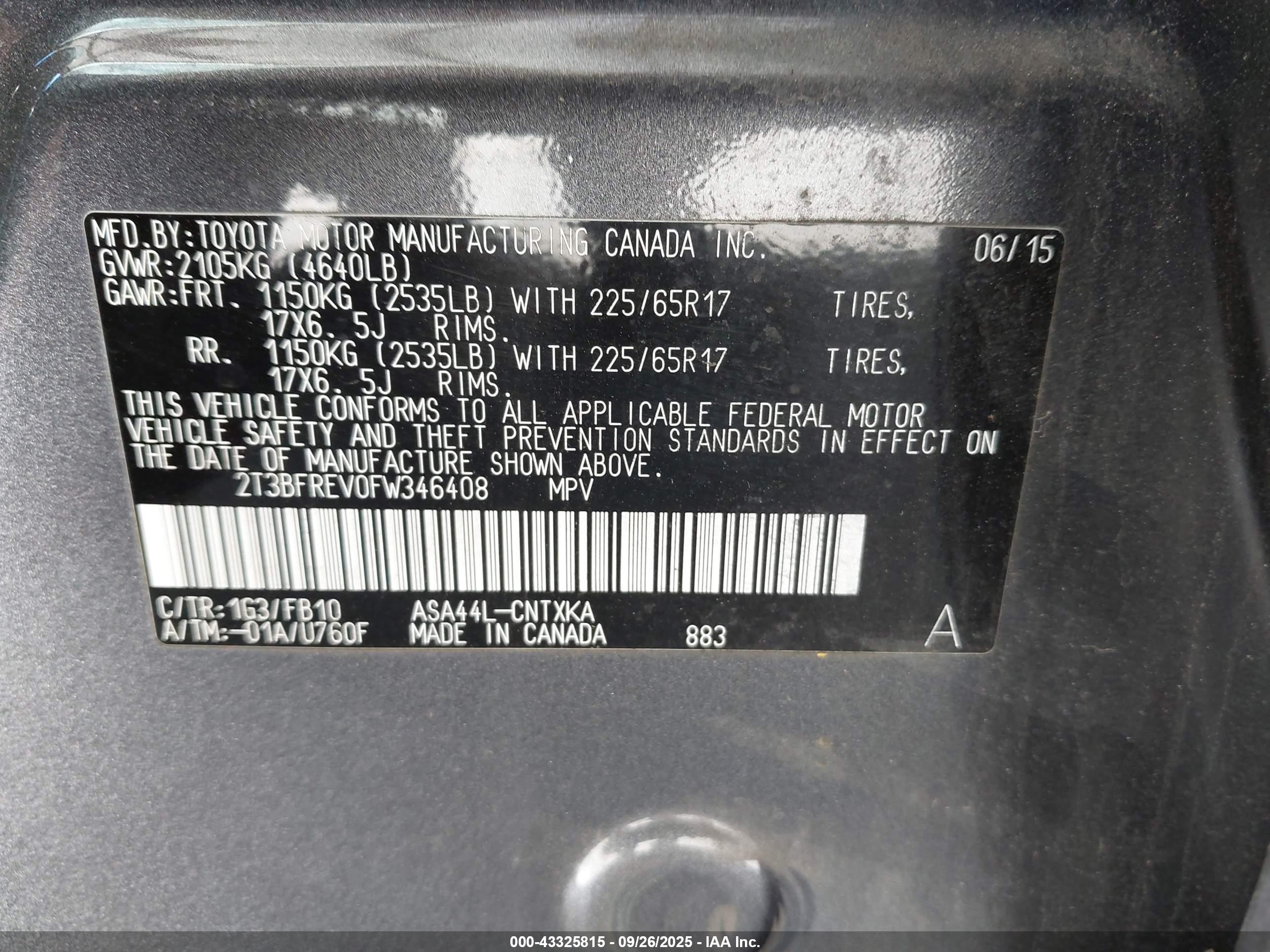 TOYOTA RAV4 image 9