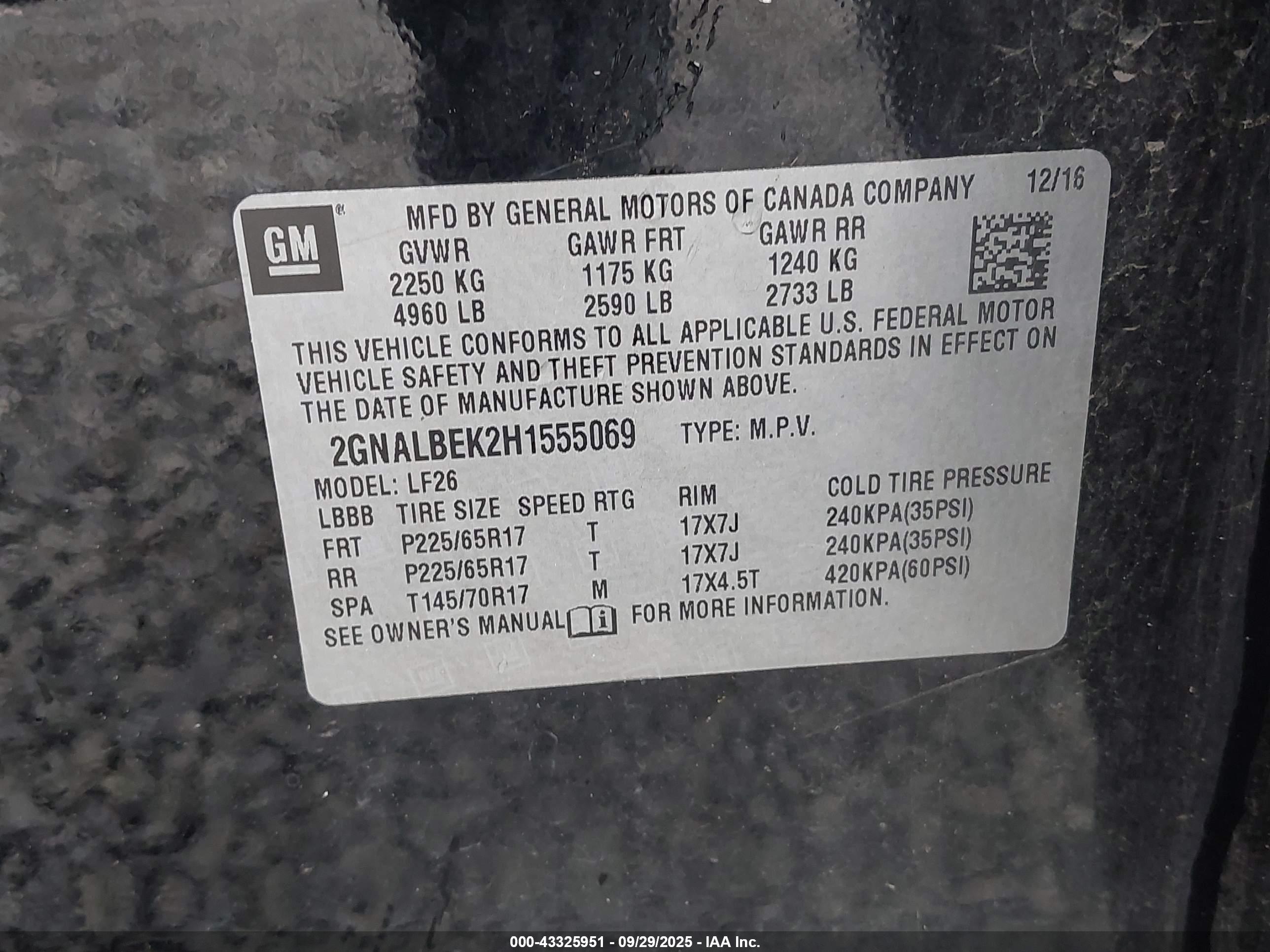 CHEVROLET EQUINOX image 9