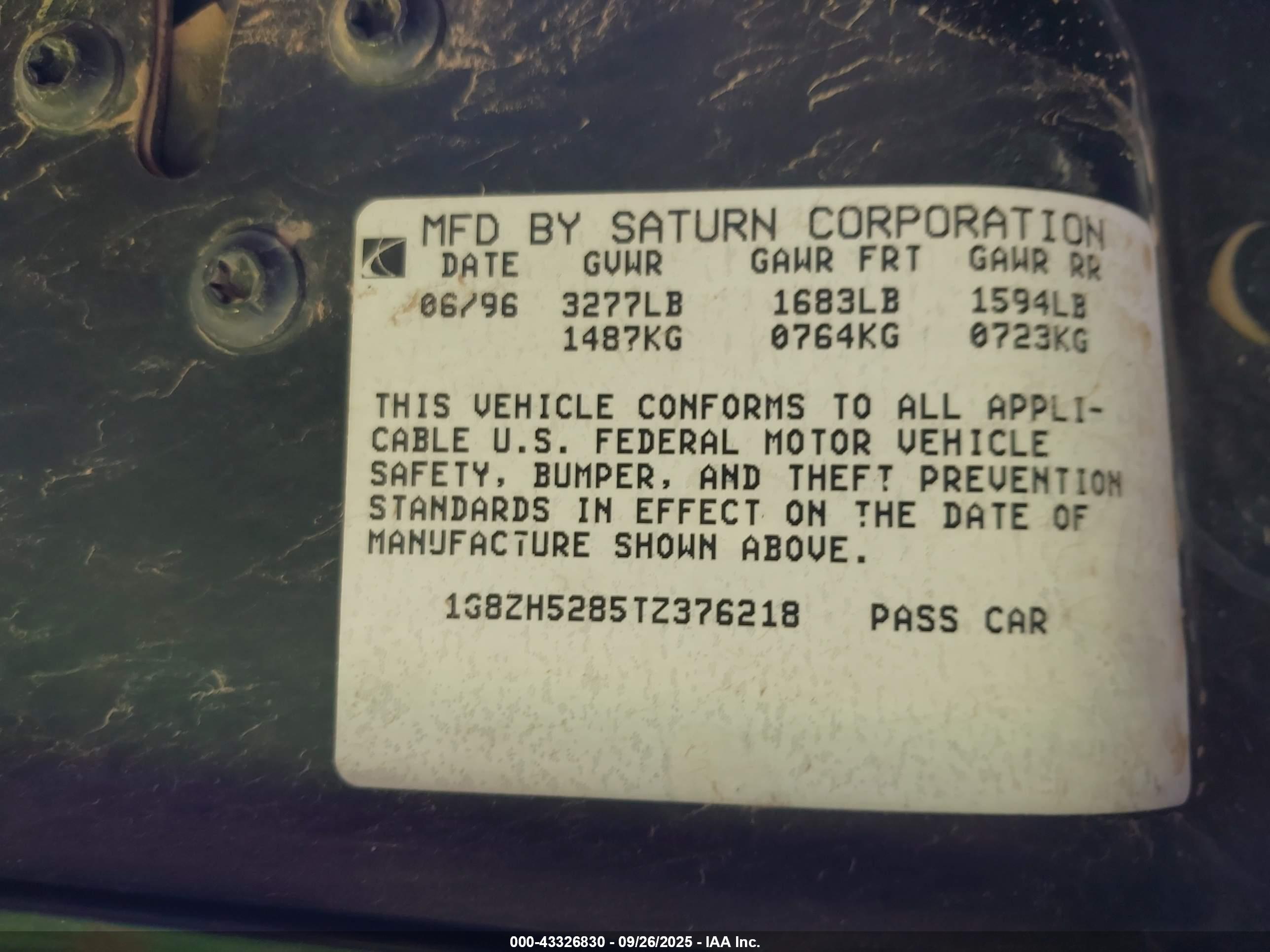 SATURN SL1 image 9