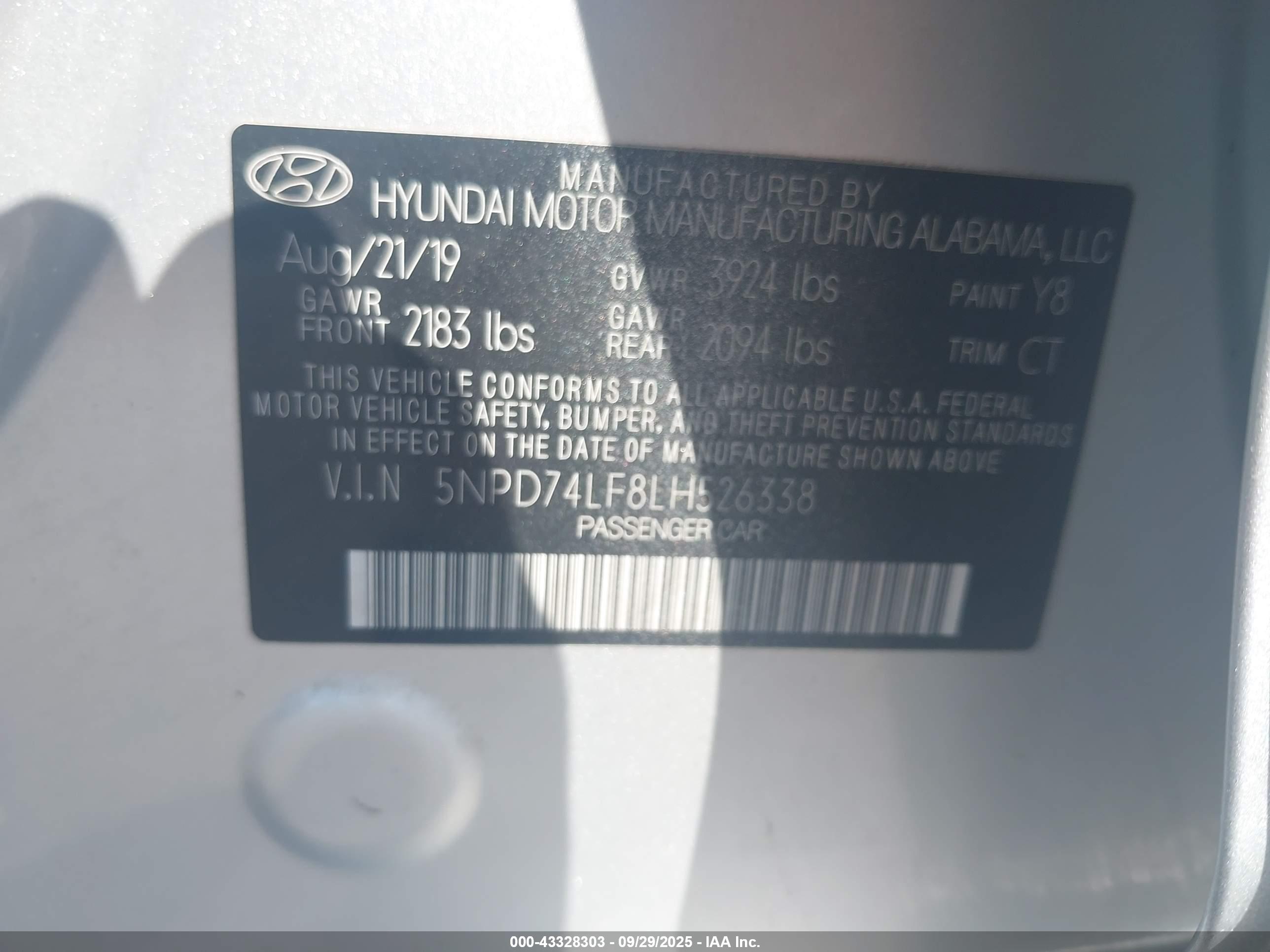 HYUNDAI ELANTRA image 9