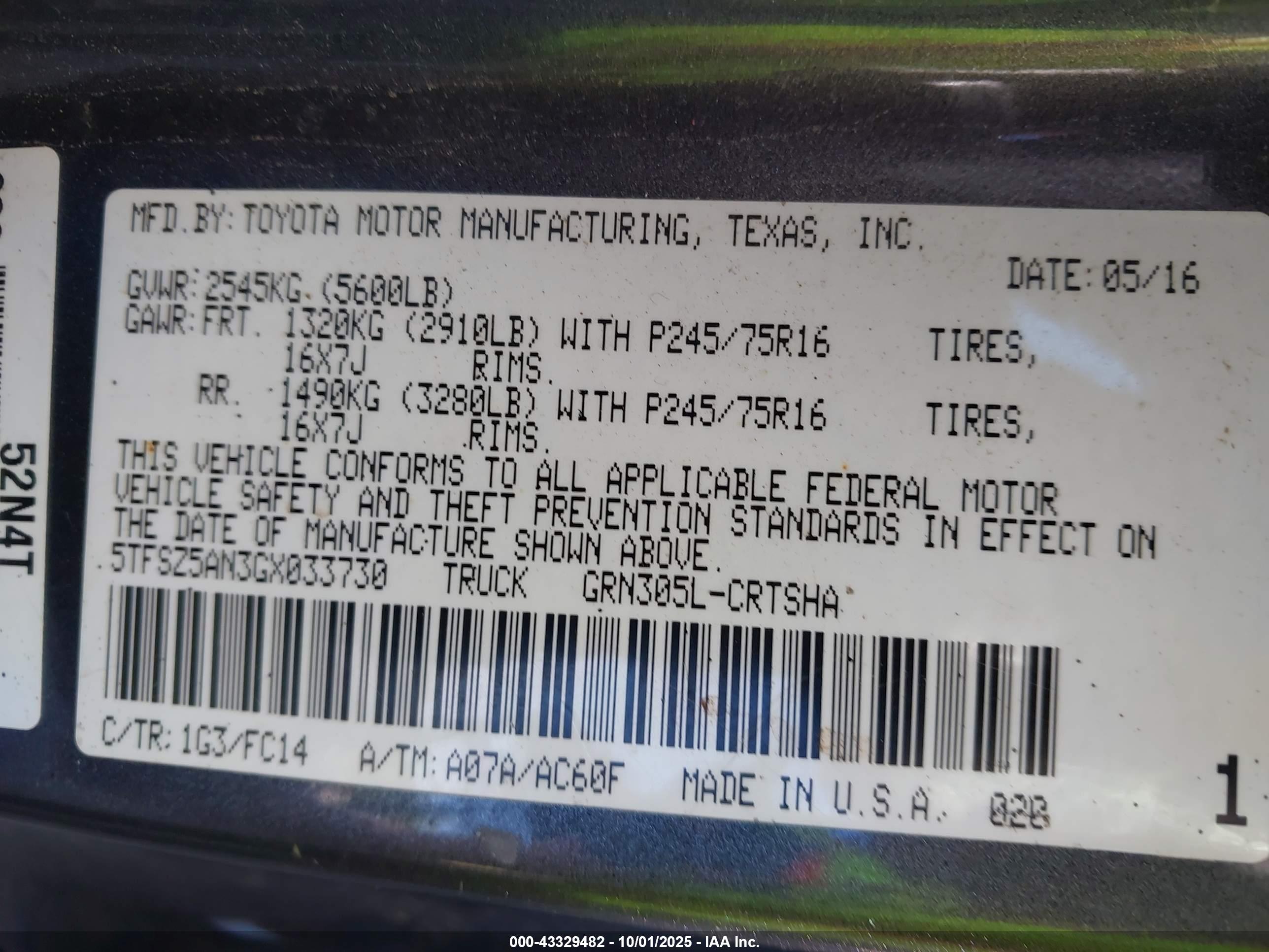 TOYOTA TACOMA image 9