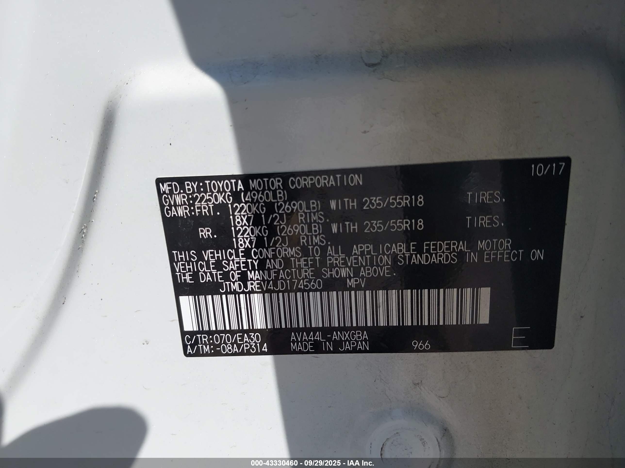 TOYOTA RAV4 image 9