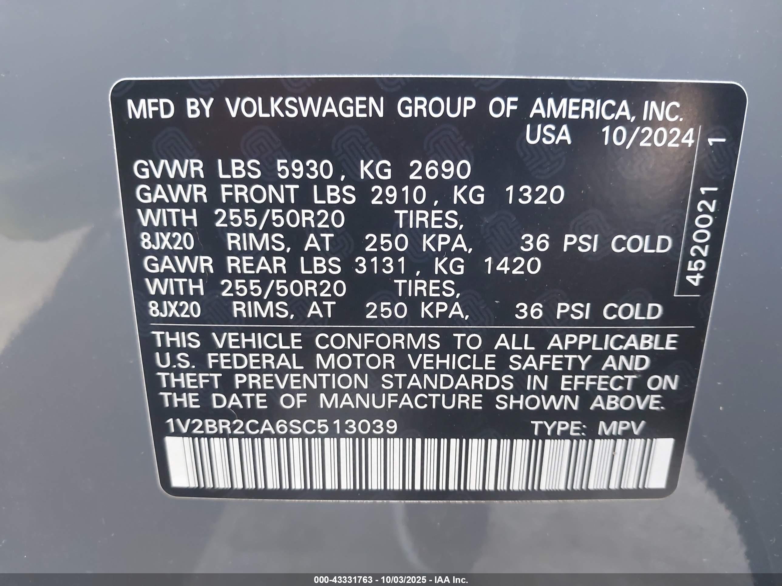 VOLKSWAGEN ATLAS image 9