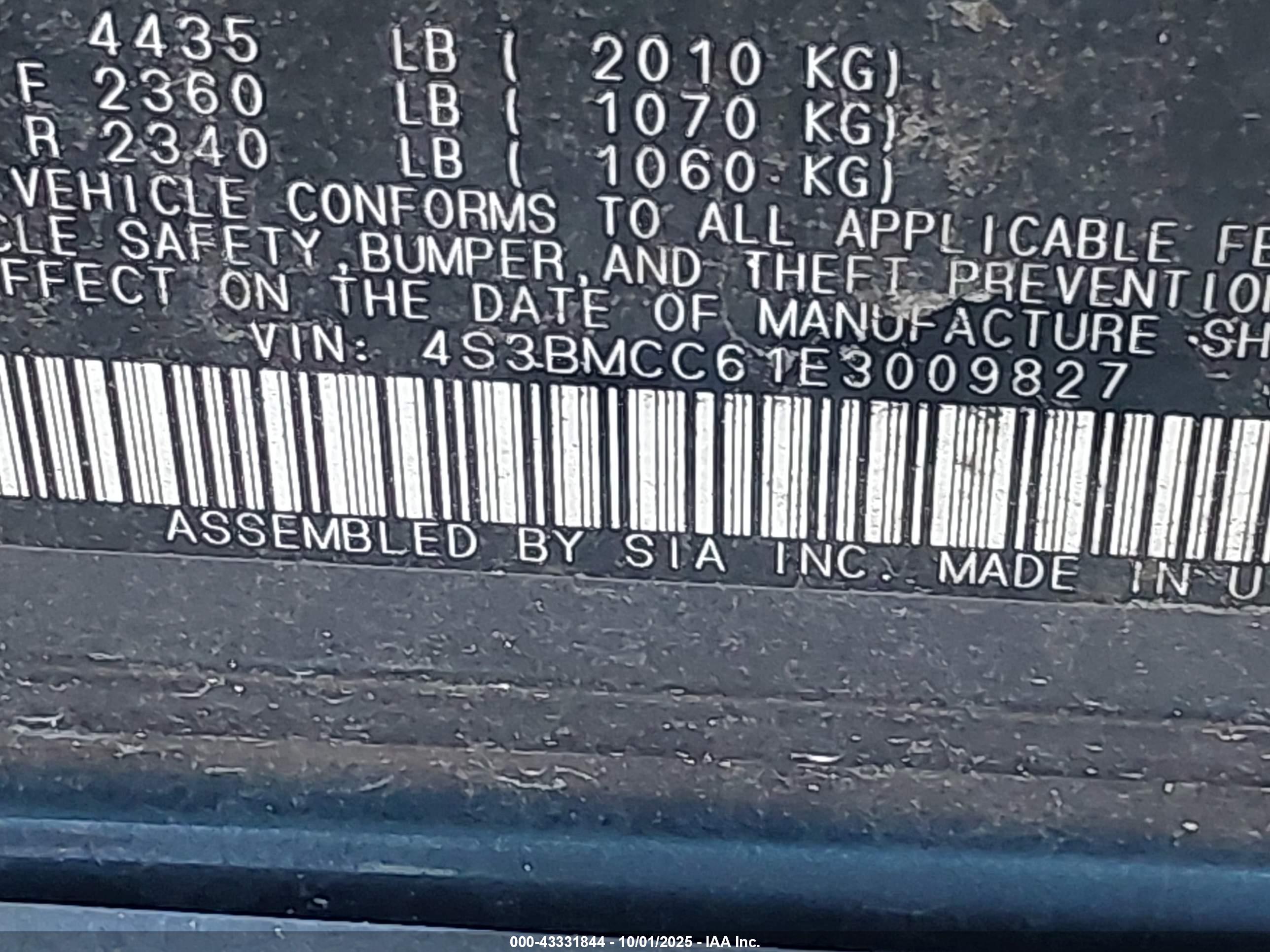 SUBARU LEGACY image 9