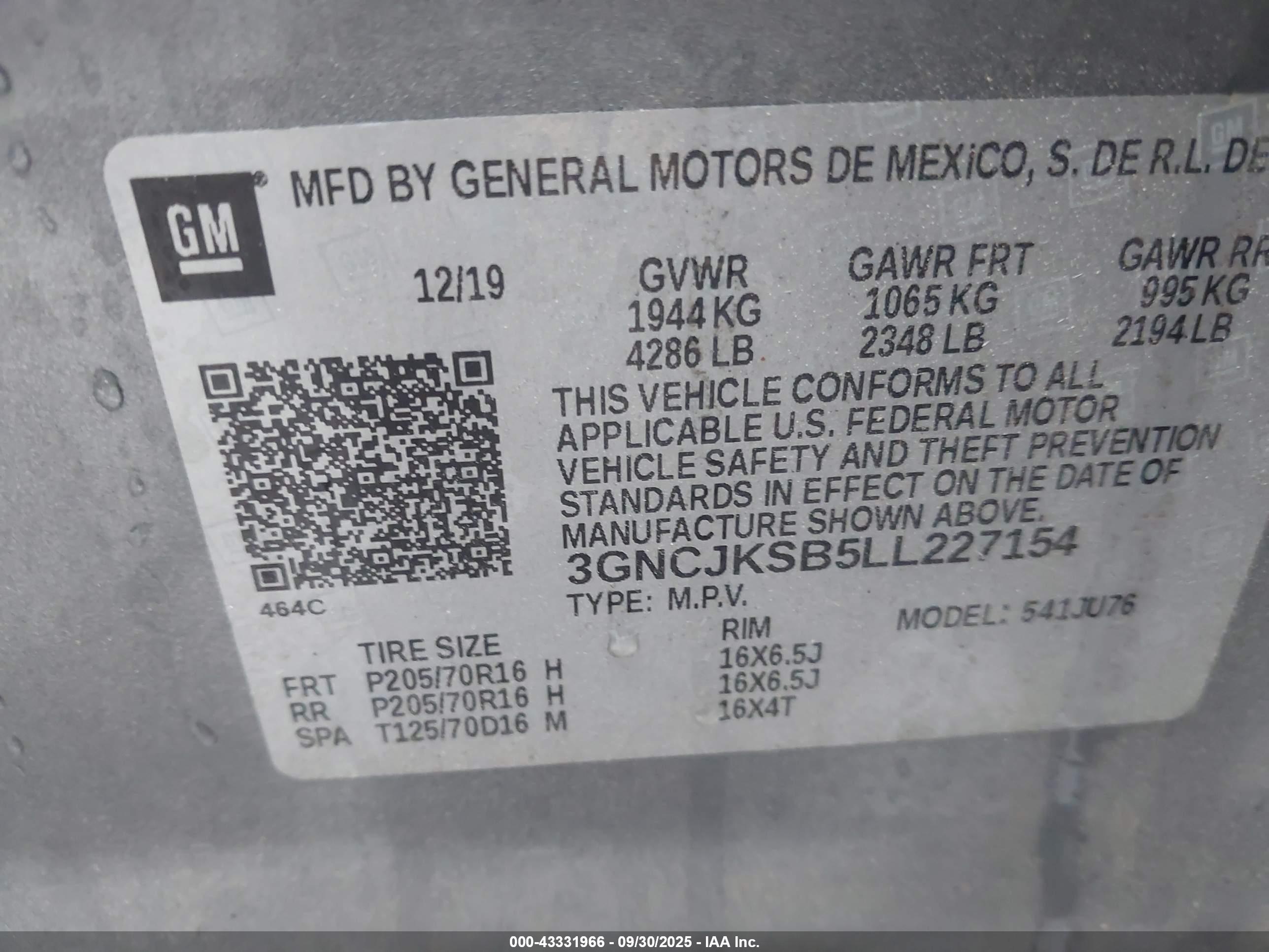 CHEVROLET TRAX image 9