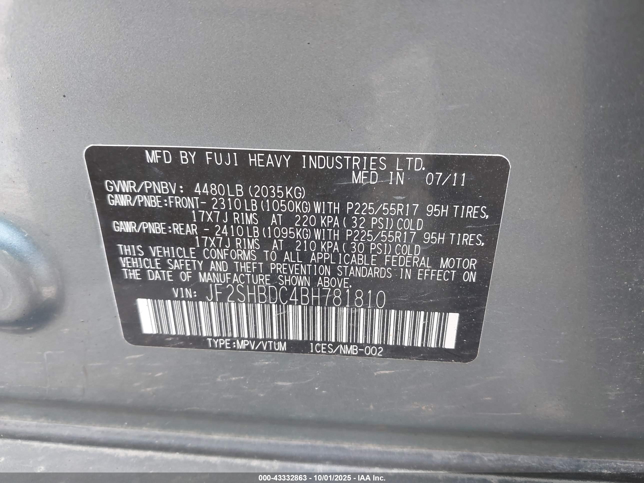 SUBARU FORESTER image 9