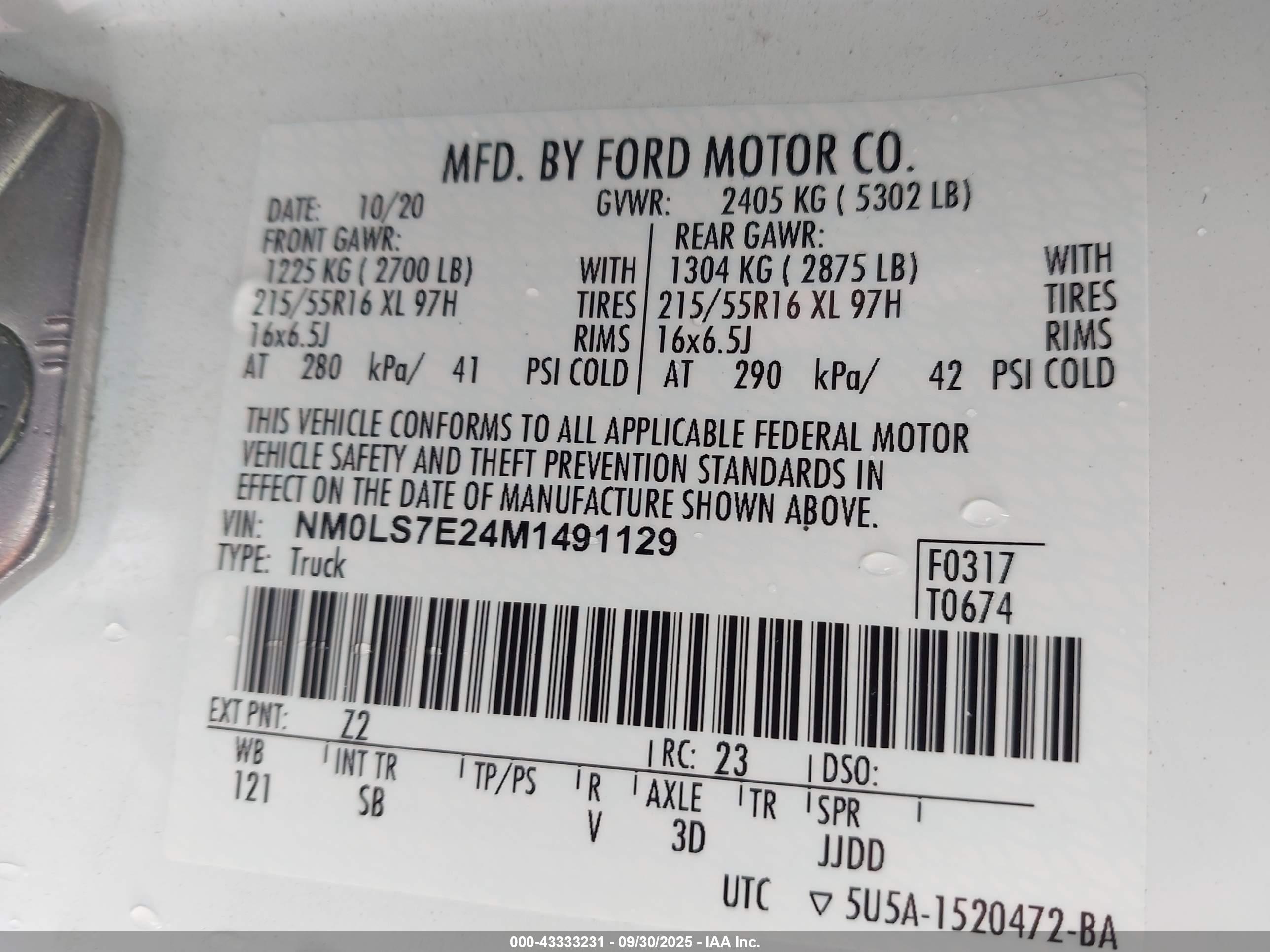 FORD TRANSIT image 9