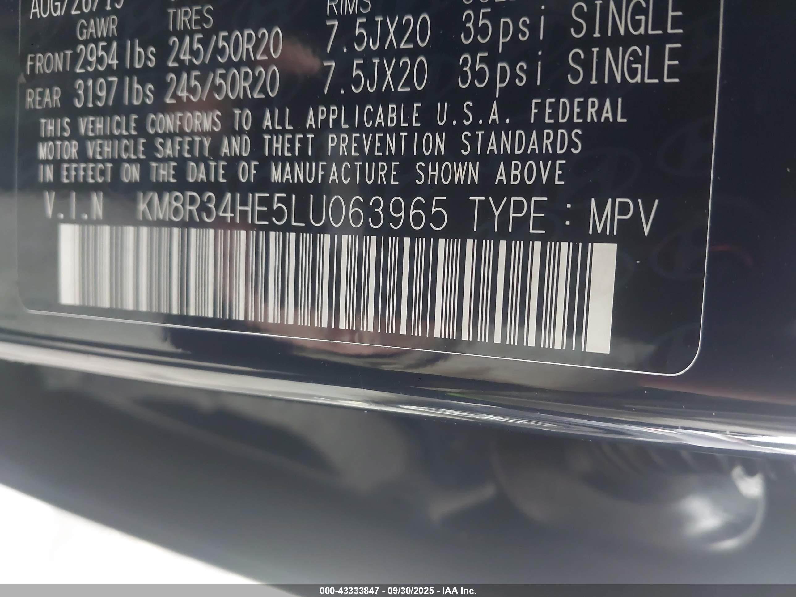 HYUNDAI PALISADE image 9