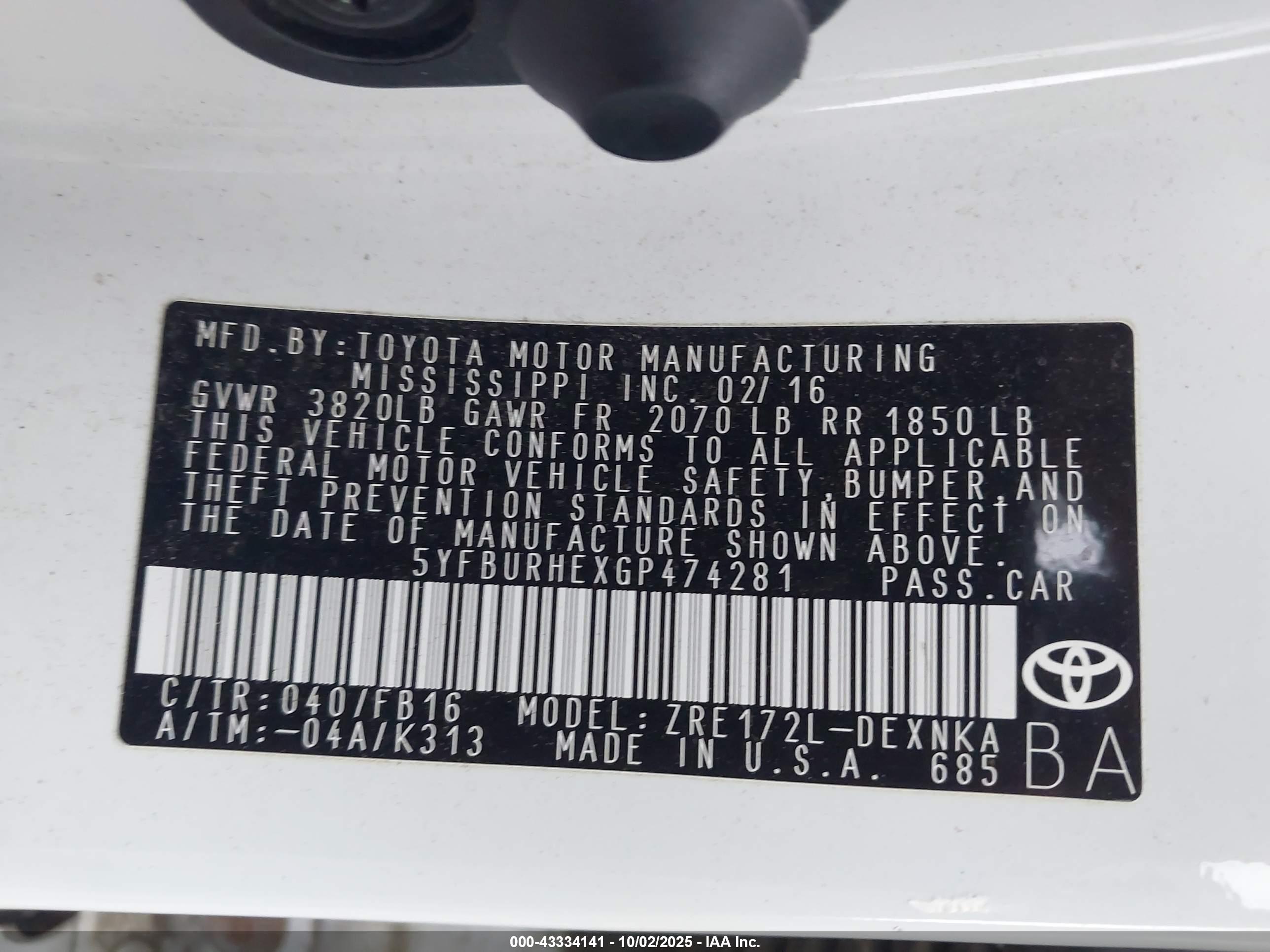 TOYOTA COROLLA image 9