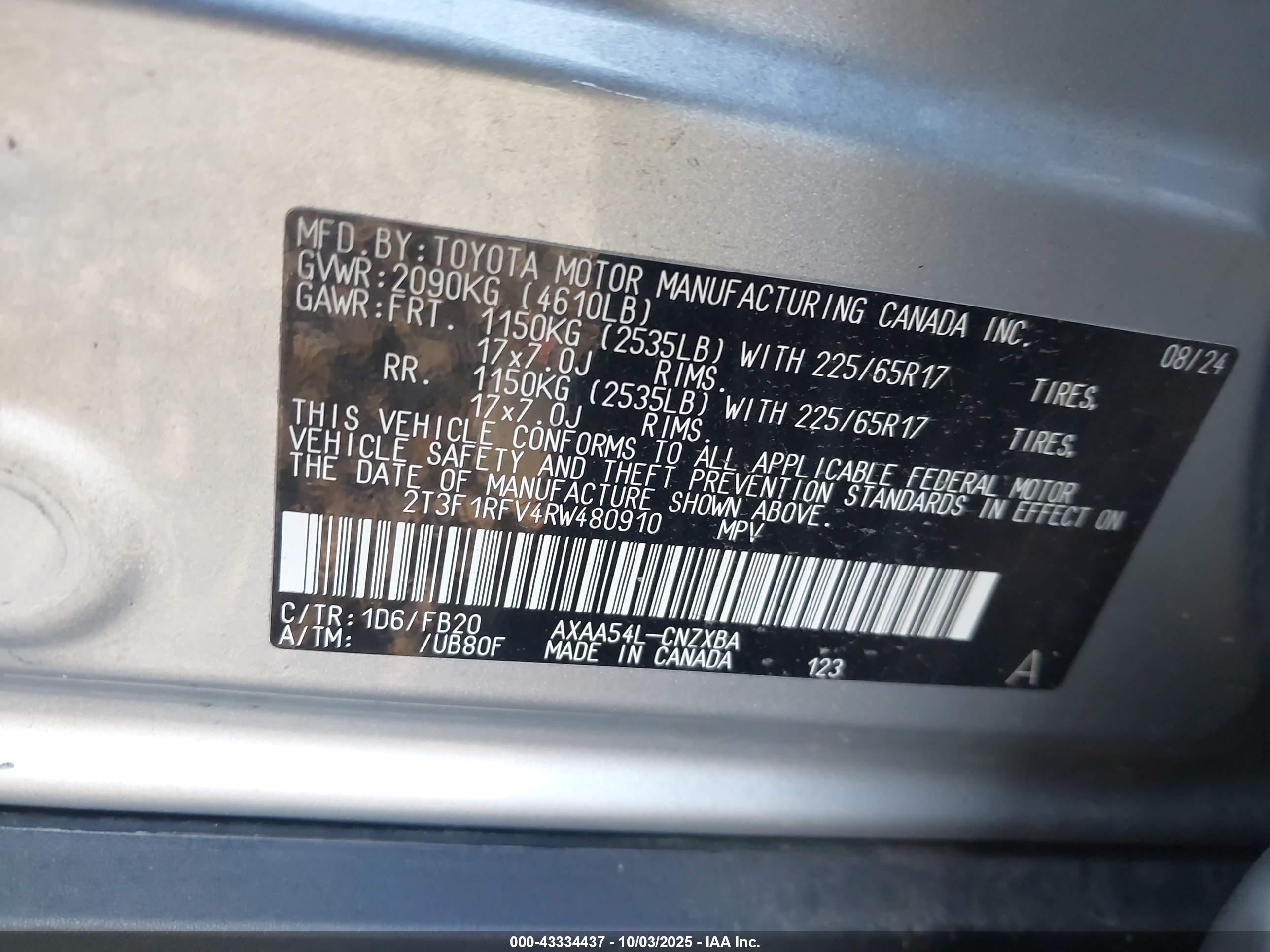 TOYOTA RAV4 image 9