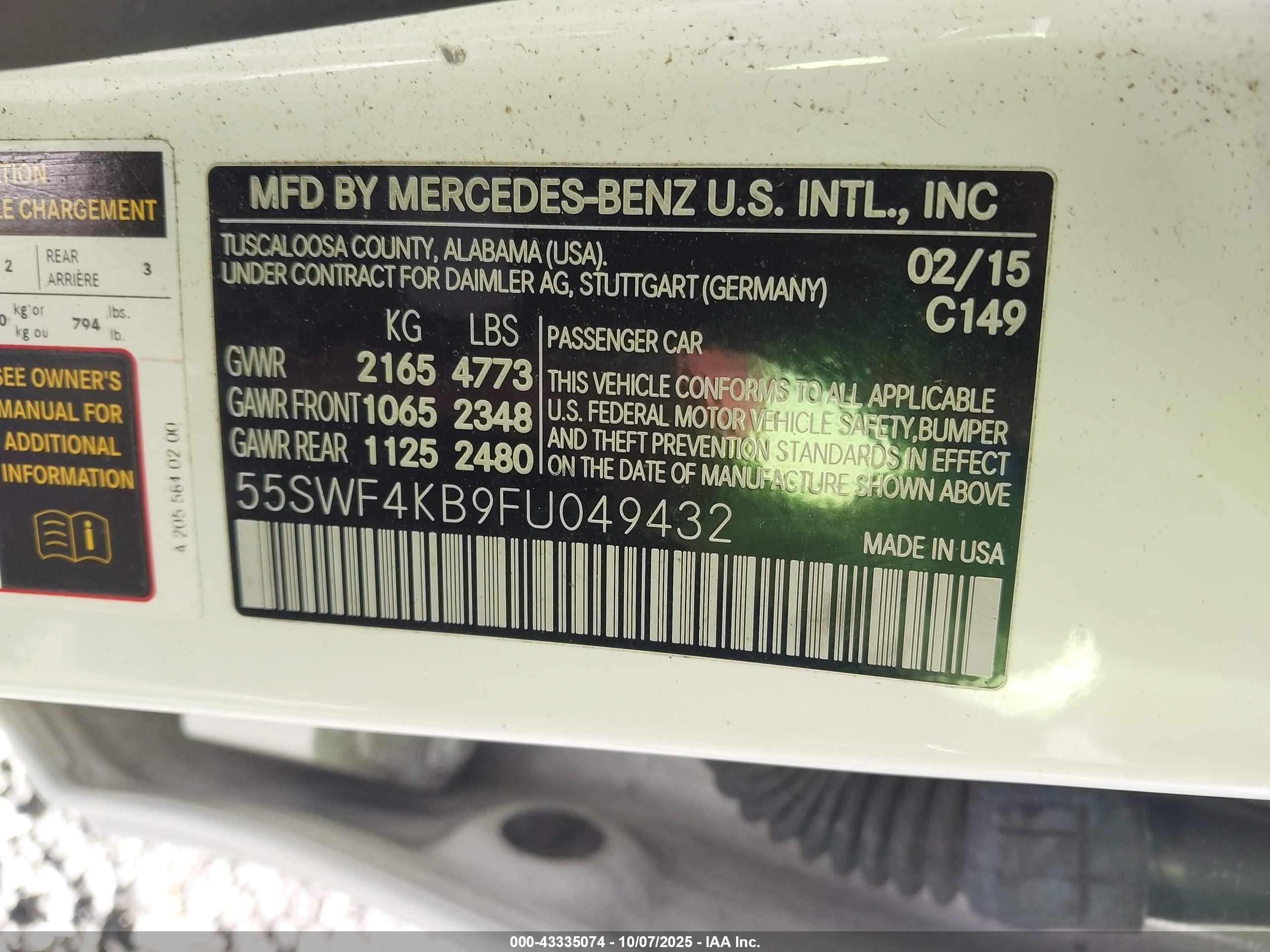 MERCEDES-BENZ C image 9