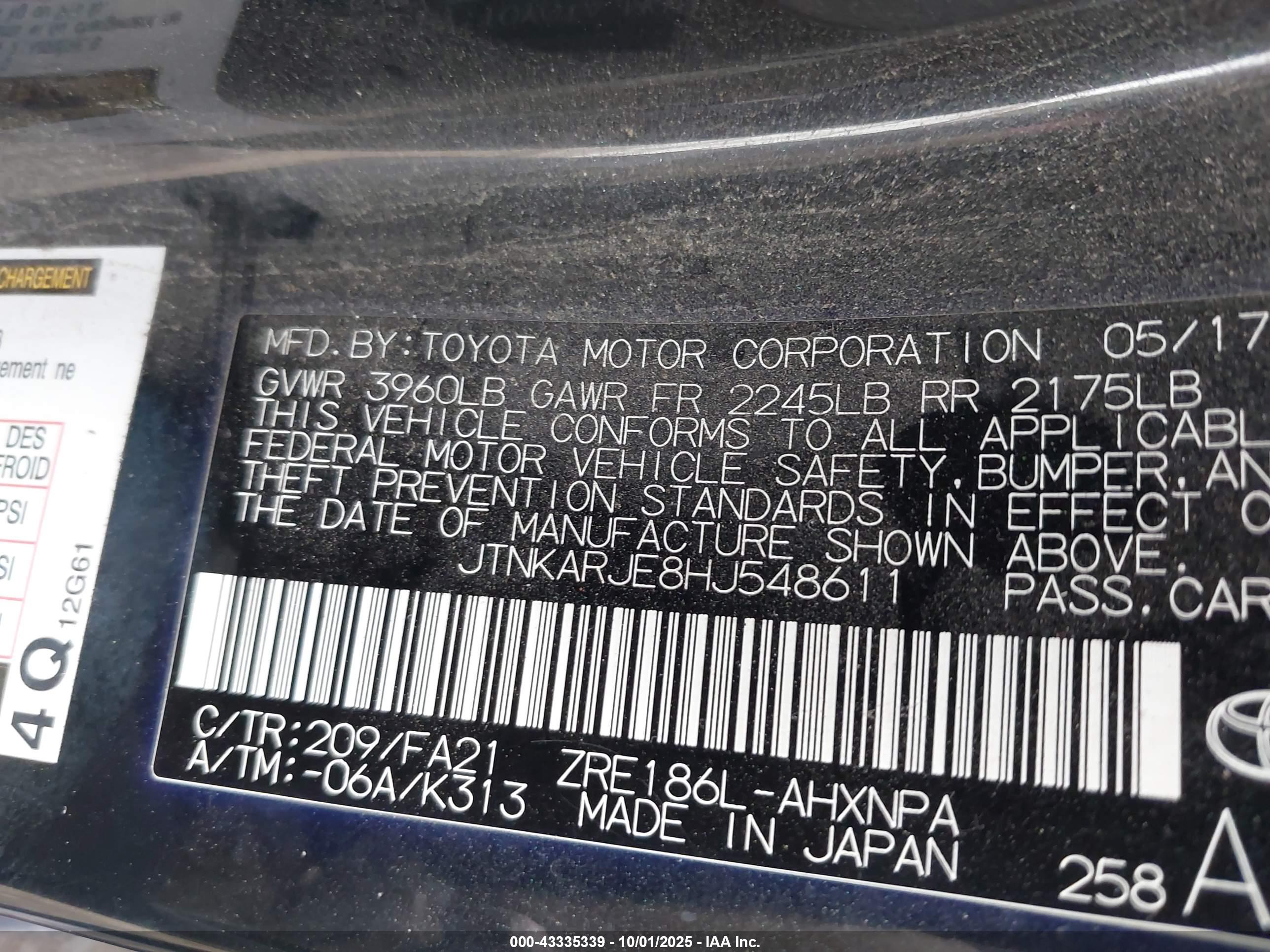 TOYOTA COROLLA image 9
