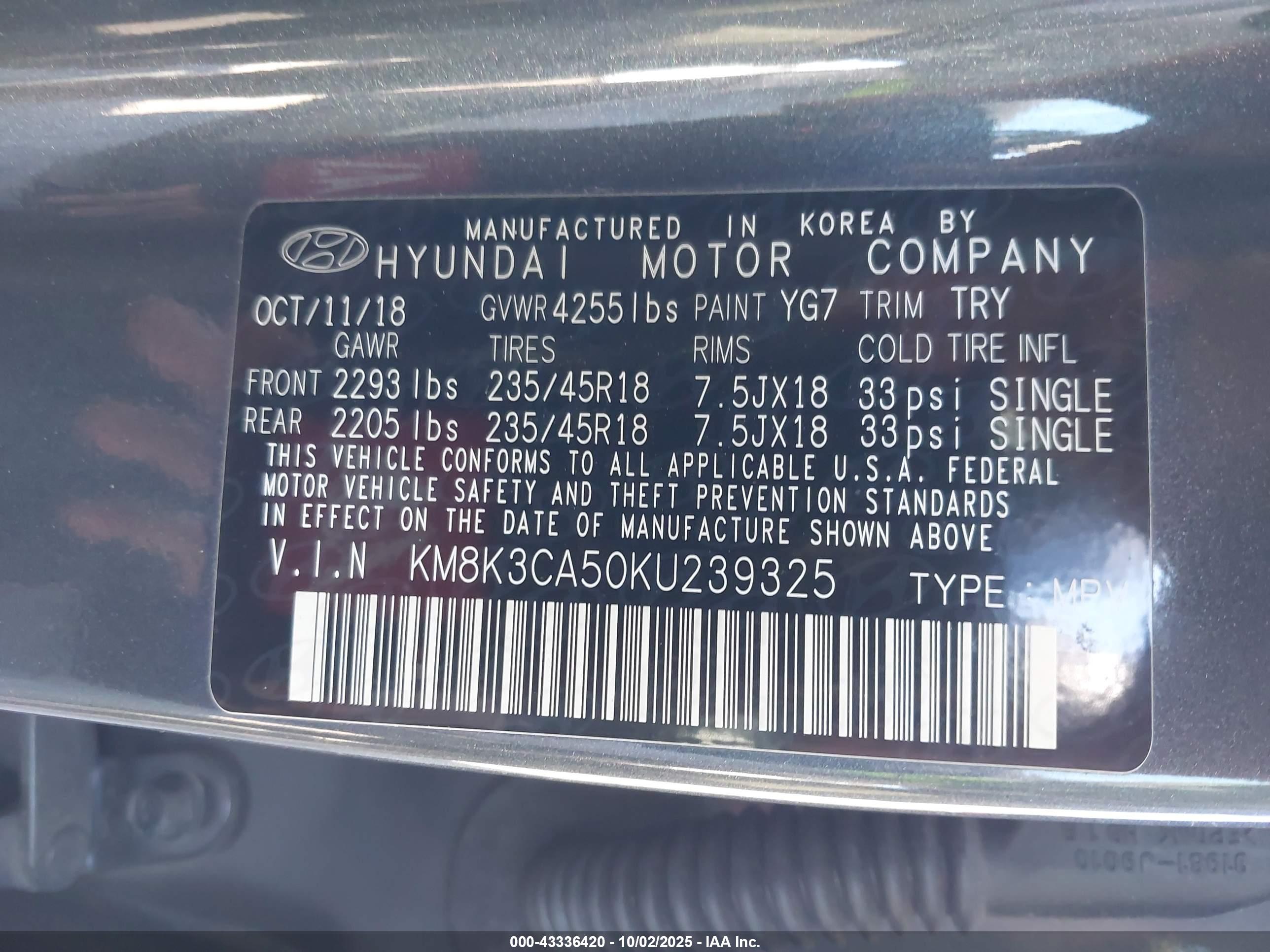 HYUNDAI KONA image 9