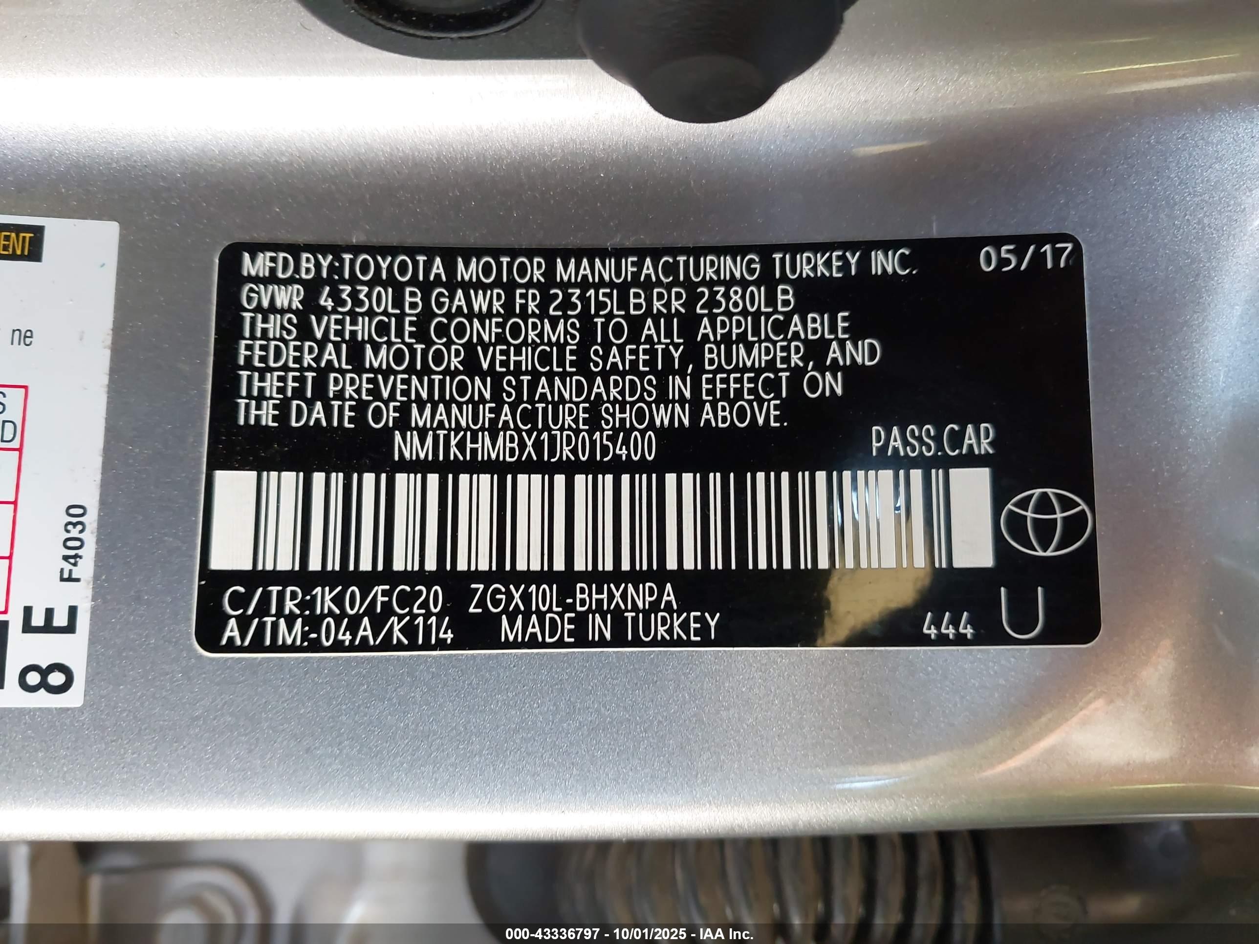 TOYOTA C-HR image 9