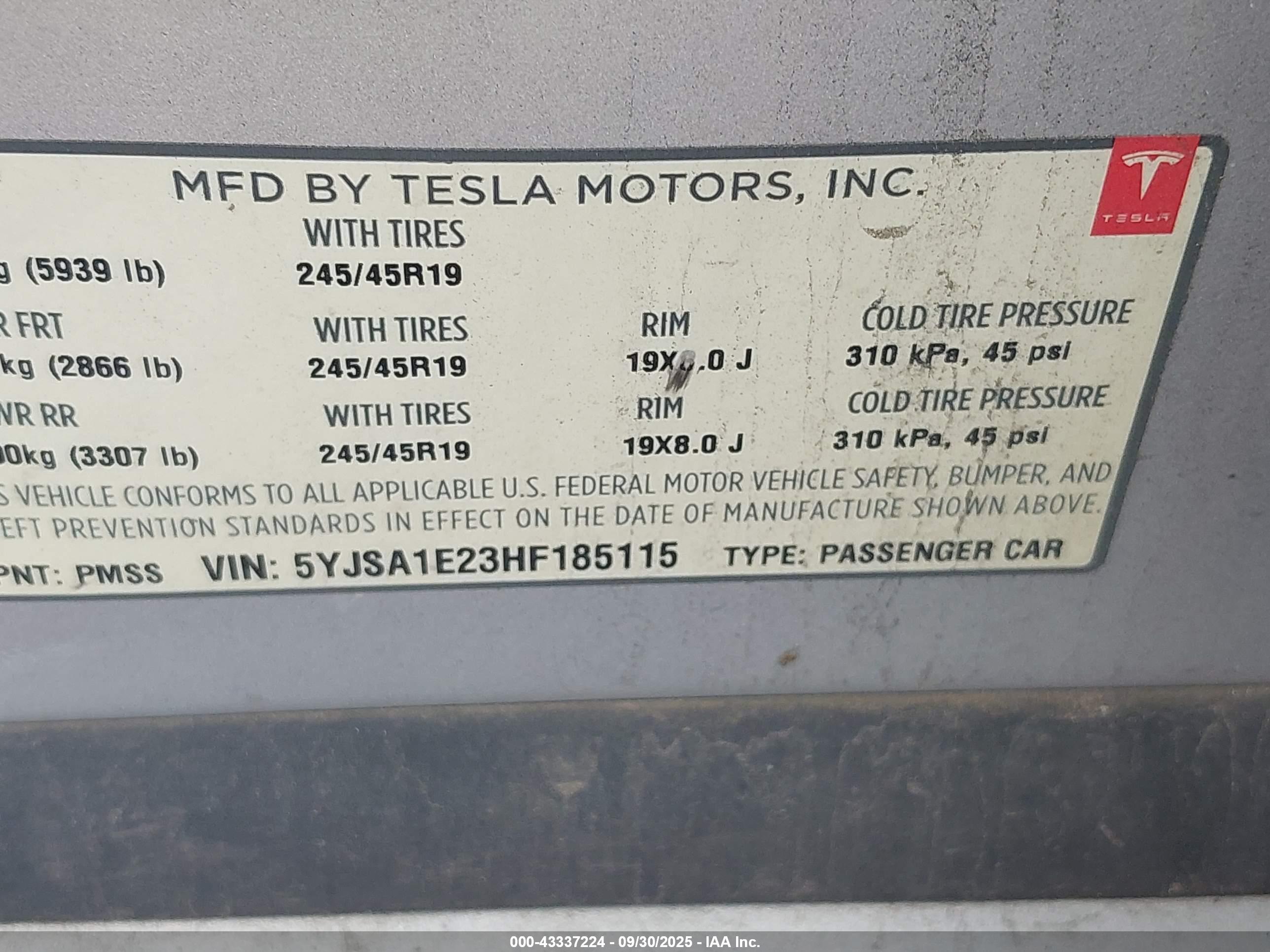 TESLA MODEL image 9