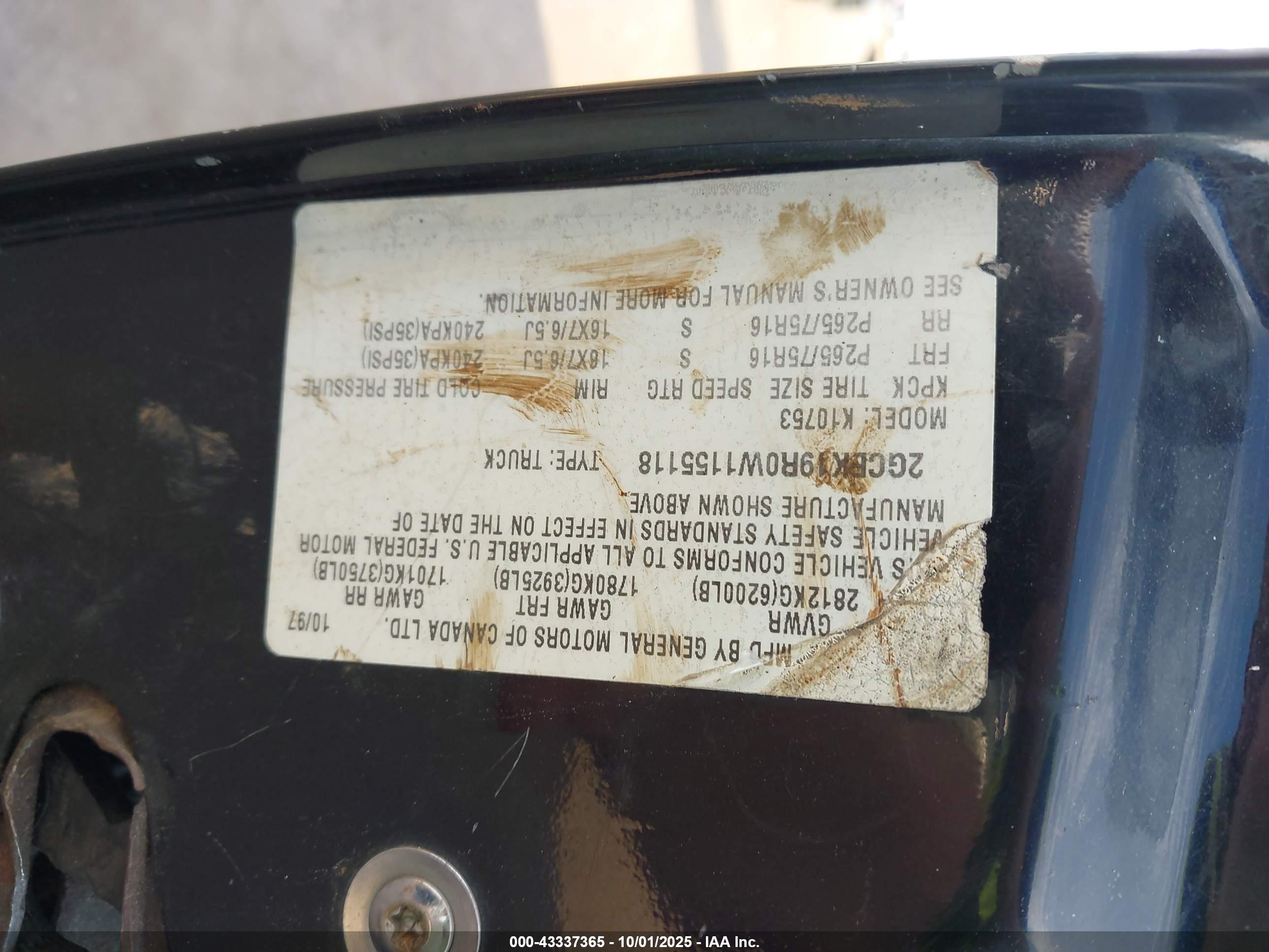 CHEVROLET K1500 image 9