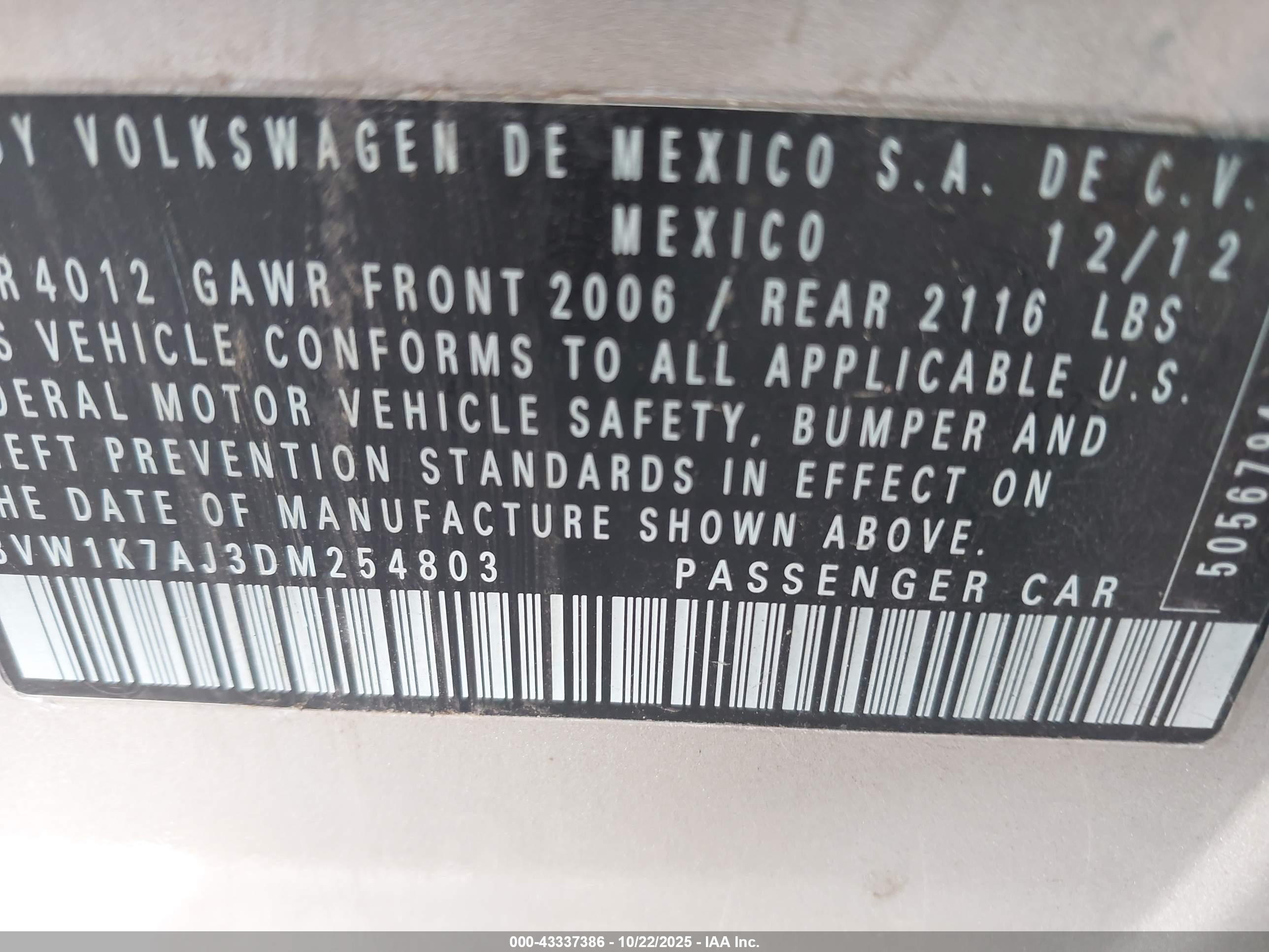 VOLKSWAGEN JETTA image 9