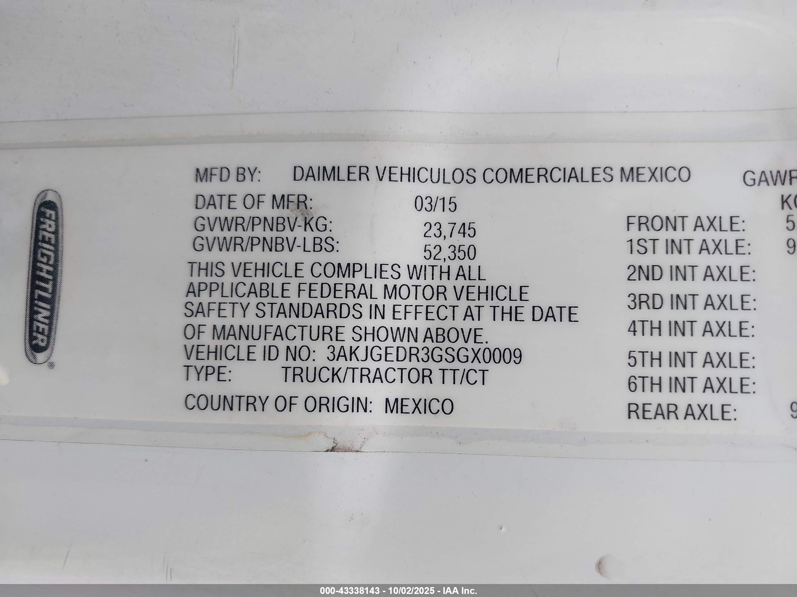 FREIGHTLINER CASCADIA image 9