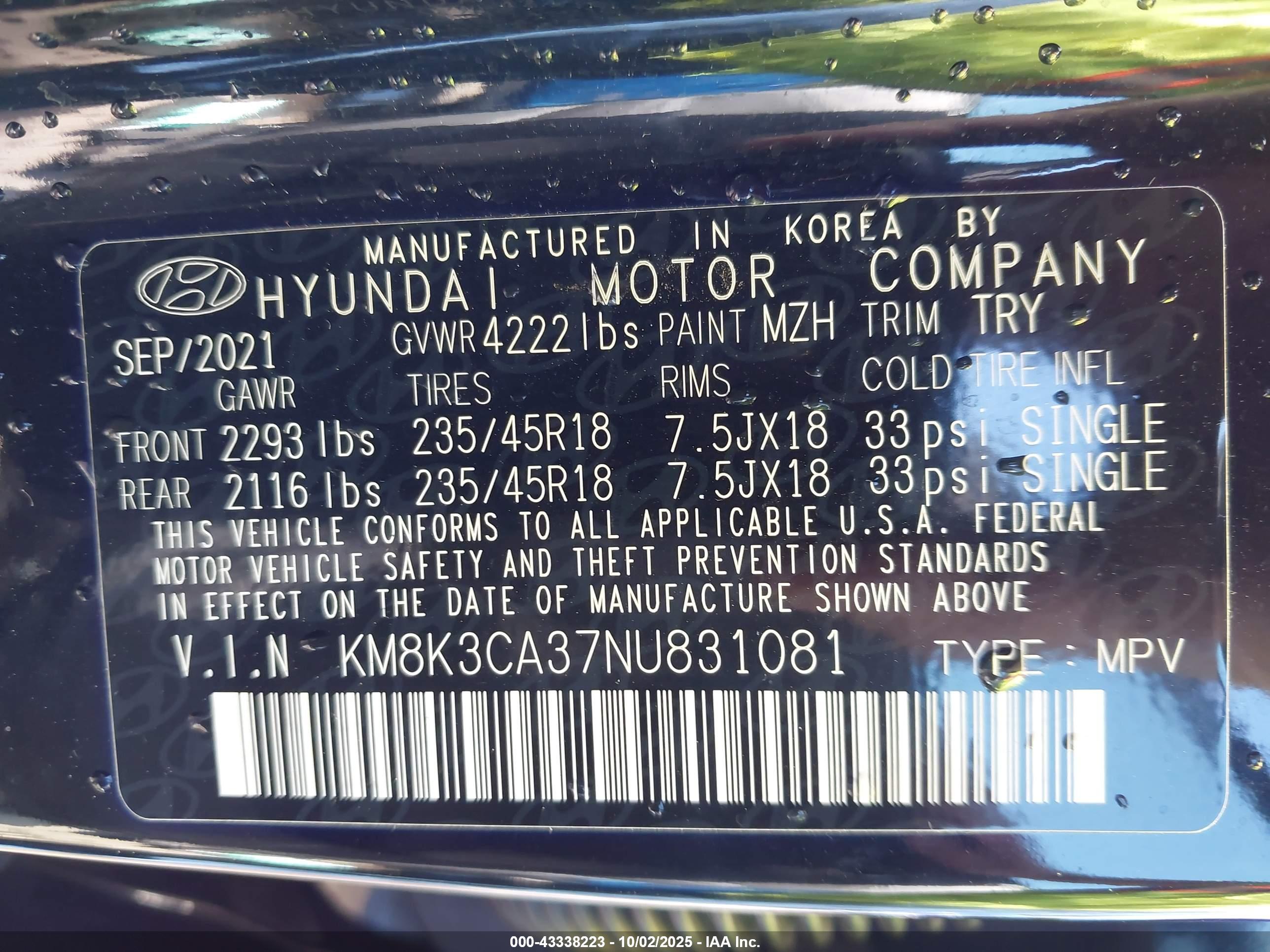 HYUNDAI KONA image 9
