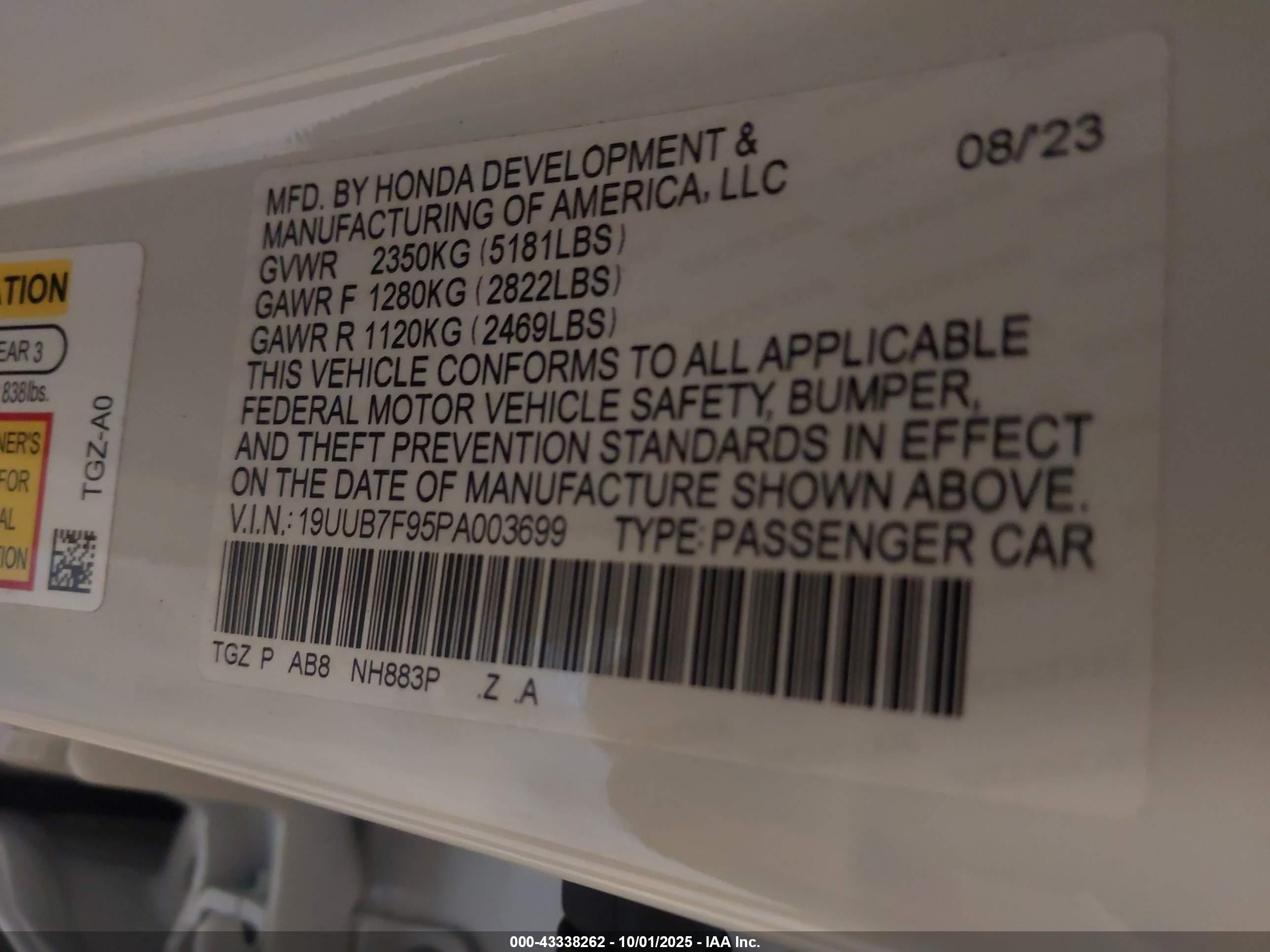 ACURA TLX image 9